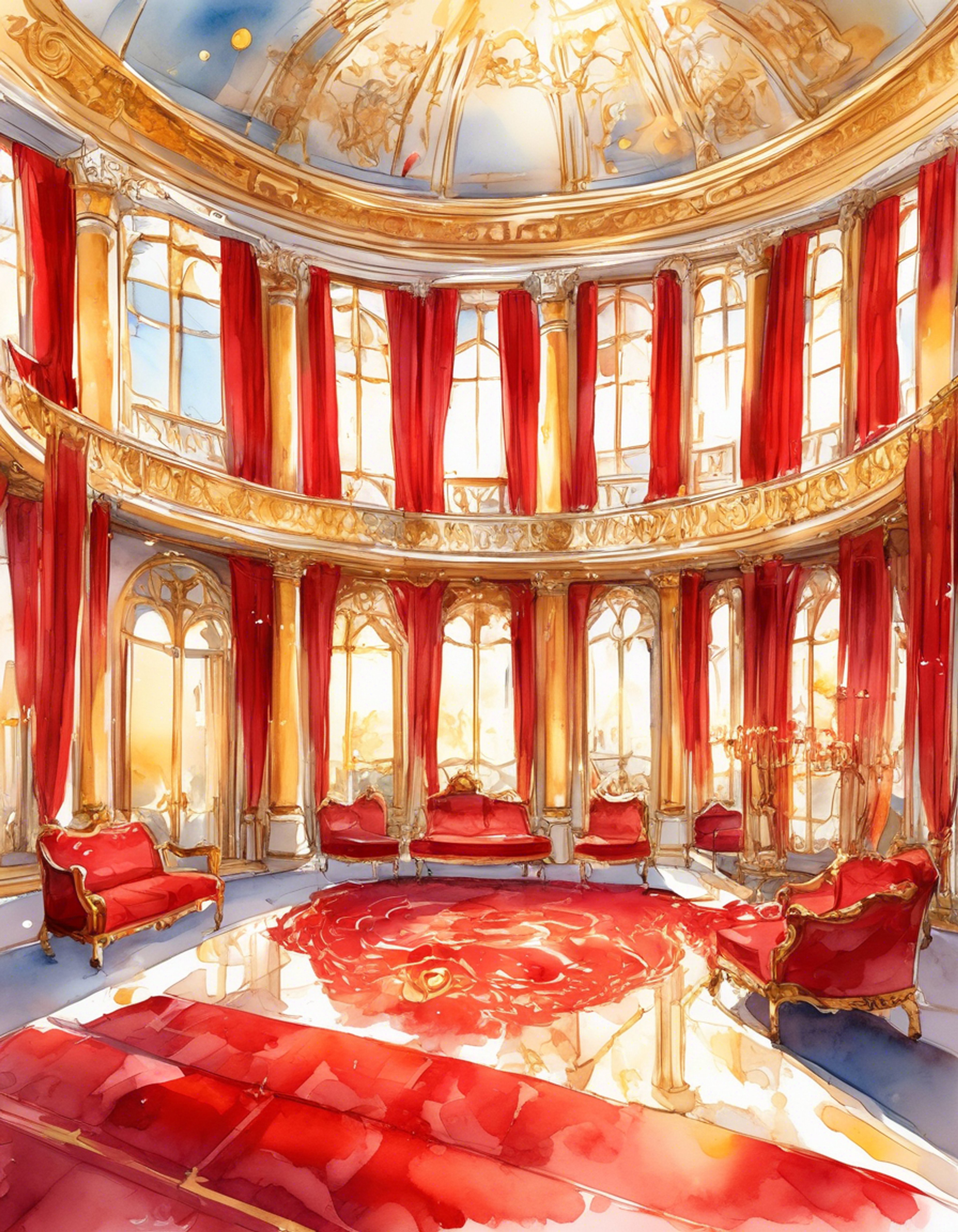 You find yourself in a heated confrontation with Monica, the formidable Knight of Twelve and leader of the Royal Guard. Her normally composed demeanor gives way to passionate intensity as you challenge her beliefs and loyalties to the empire. The tension builds as this noble confrontation unfolds in the imperial palace.