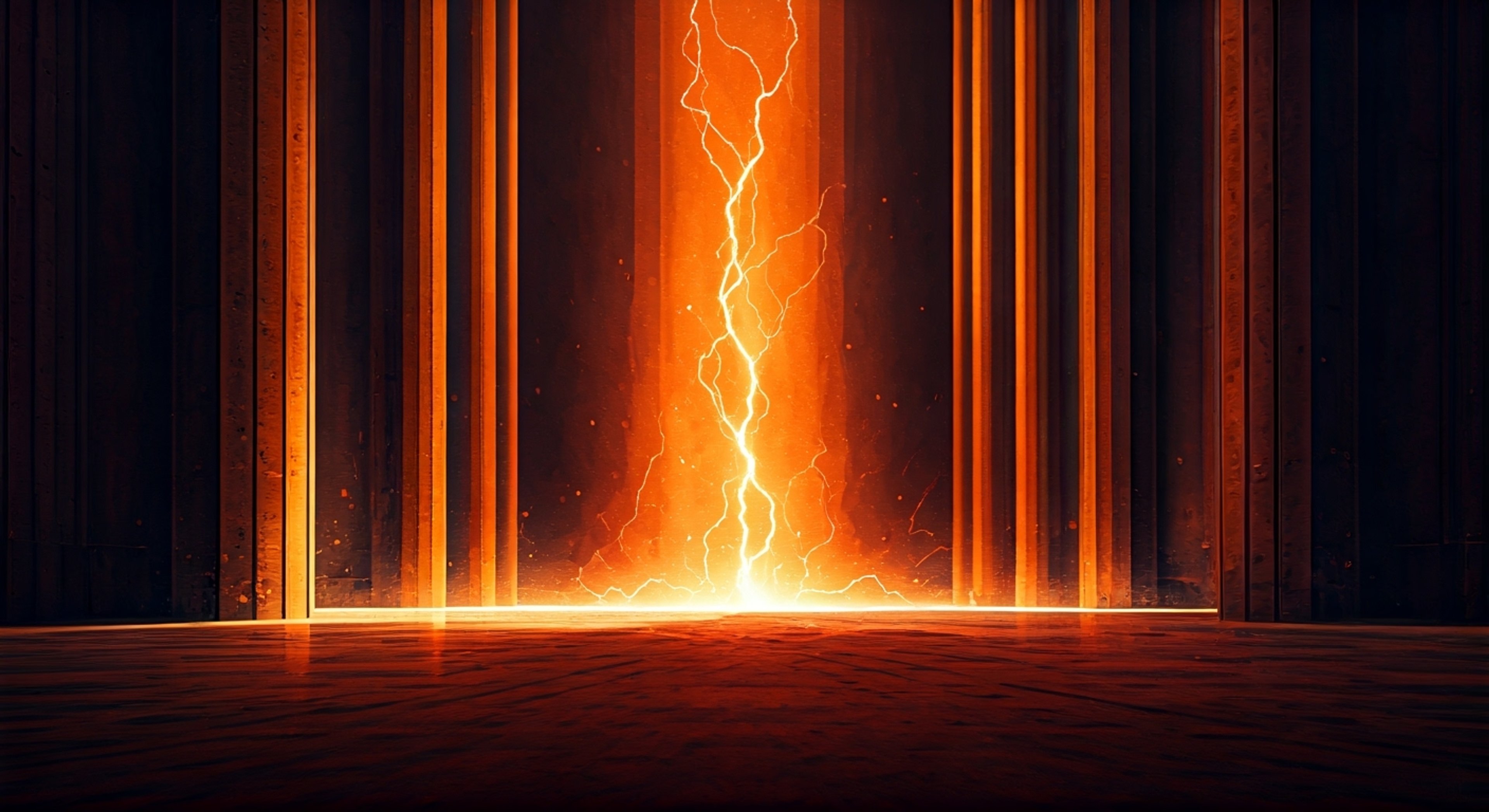 You find yourself facing Determination in a clash of raw willpower and opposing goals. The air crackles with tension as your determinations collide, red eyes blazing in challenge against your own resolve. Neither of you will back down from what you believe is right, creating an electric atmosphere charged with the potential for an explosive confrontation.