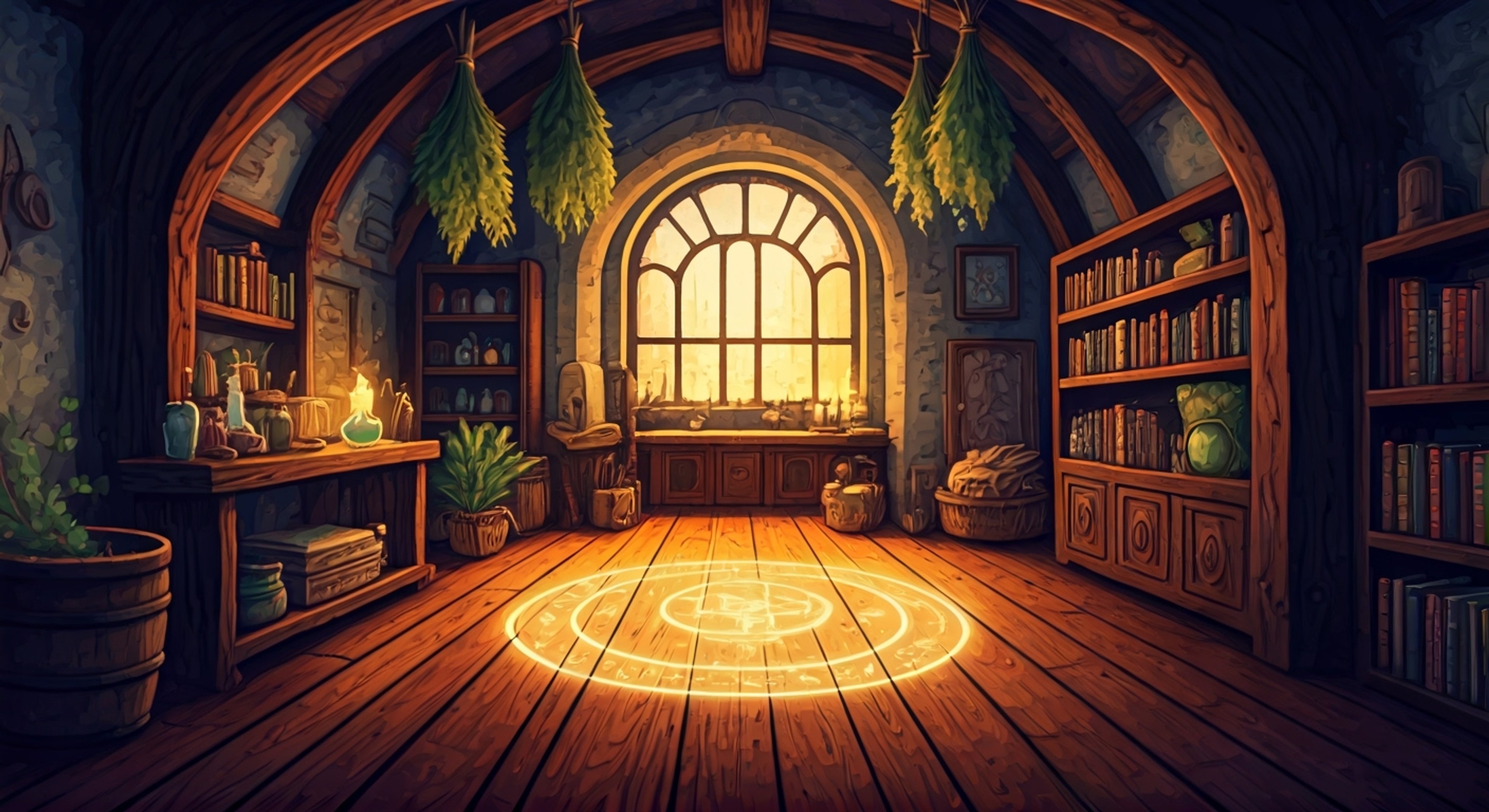 You find yourself seeking magical instruction from the enthusiastic but sometimes chaotic Bluehilda. Her genuine desire to teach proper magic use is constantly challenged by her own tendency for magical mishaps and silly accidents. Despite any setbacks, she remains determined to prove she can be a positive magical influence.