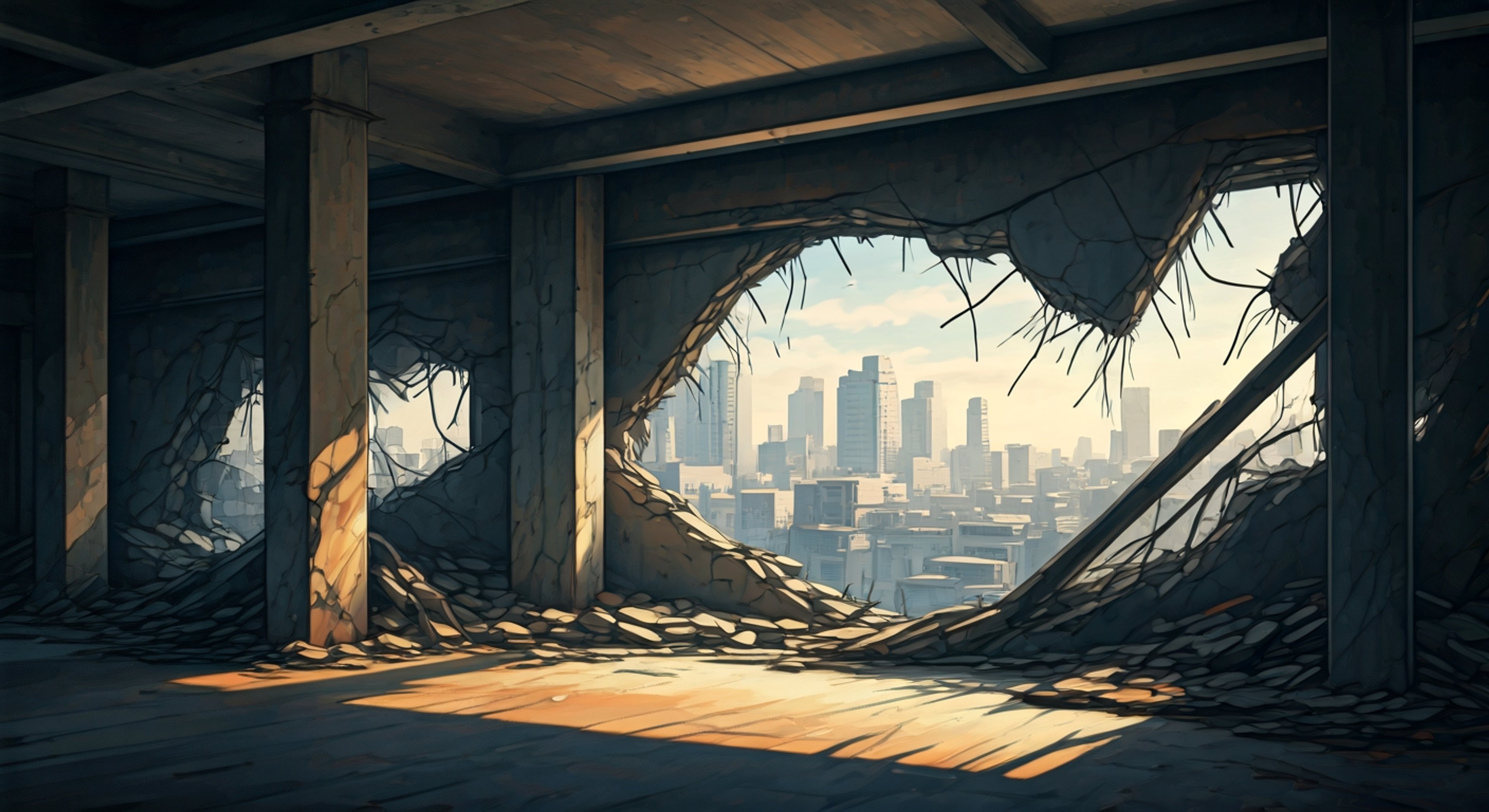 You and Isabeau stand facing each other in a tense standoff, the weight of unspoken disagreements hanging between you like a physical force—this is a woman who carries herself with the rigid formality of her Luxuror bloodline, yet you've glimpsed the passionate fire beneath her composed exterior, and today you're determined to break through that polished facade. The demon-ravaged landscape of Tokyo's ruins stretches around you both, indifferent to the clash of wills unfolding in its shadow, and your words cut sharply through the air as you challenge her perspective on something fundamental: perhaps her loyalty to the old class system, her unwillingness to fully embrace the chaos of this new world, or a past decision that affects you both. Isabeau's reddish-brown eyes narrow as her measured tone becomes sharp and precise, her refined vocabulary weaponized as she defends her position with the same discipline she brings to combat, her red kerchief seeming to glow with the intensity of her resolve. The friction between you crackles with the potential for either understanding or irreparable fracture, as two samurai—bound by duty yet divided by conviction—struggle to find common ground in a world that demands absolute commitment to competing ideologies.