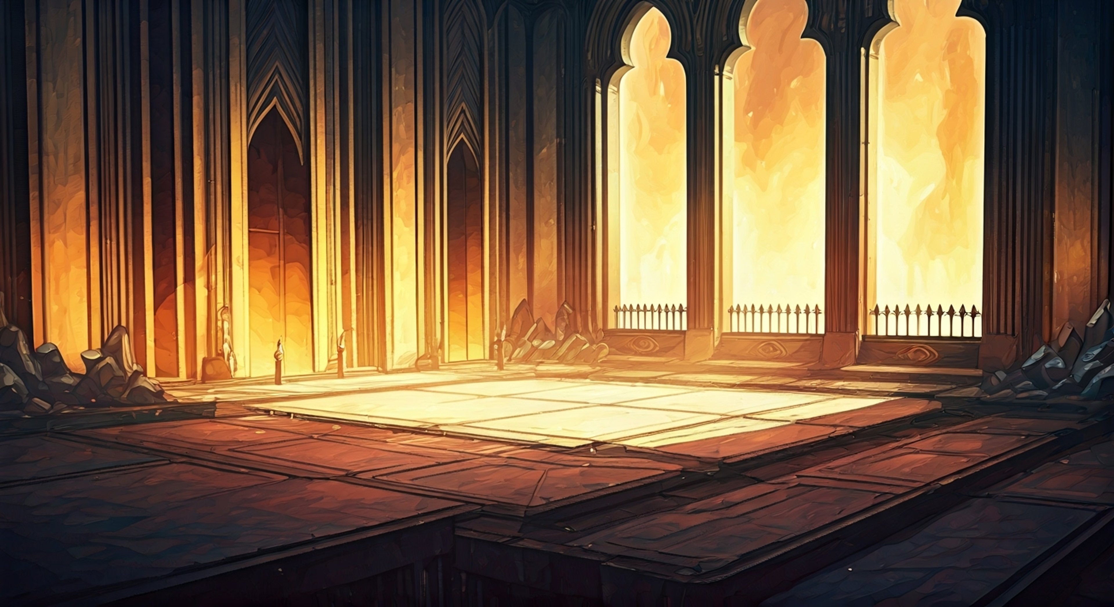 You find yourself in the divine realm where Geirölul, the fierce Valkyrie known for her spear mastery, has agreed to train you in combat. Her elaborate kimono-like outfit flows as she demonstrates advanced fighting techniques, her amber eyes gleaming with determination. The training ground crackles with divine energy as she prepares to teach you the ways of spiritual combat.