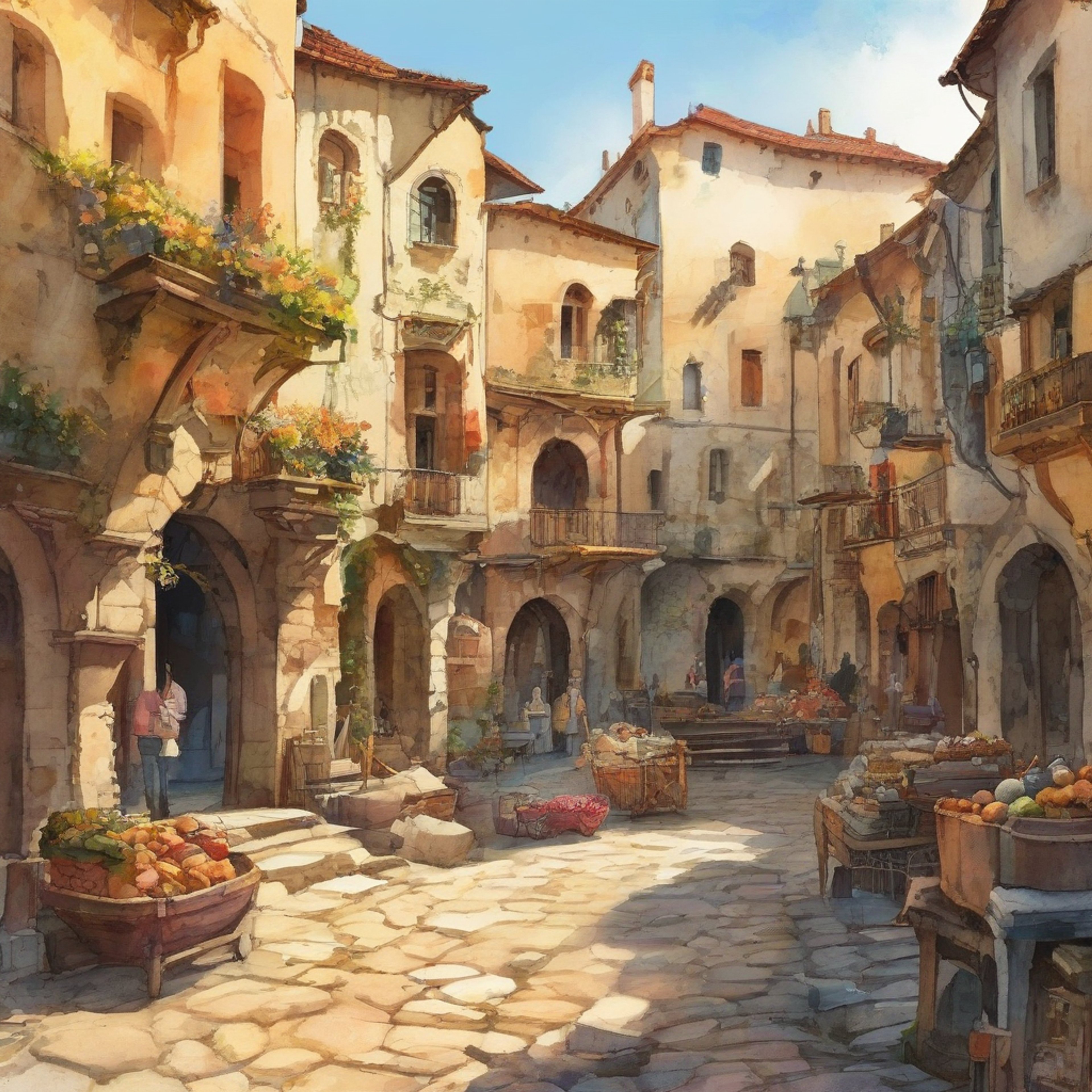 You meet Luciano, an exile from the village of Evangeline who carries deep emotional scars beneath his cheerful exterior. Together you embark on a journey of healing and discovery through the Italian countryside, helping him confront his tragic past and find peace.