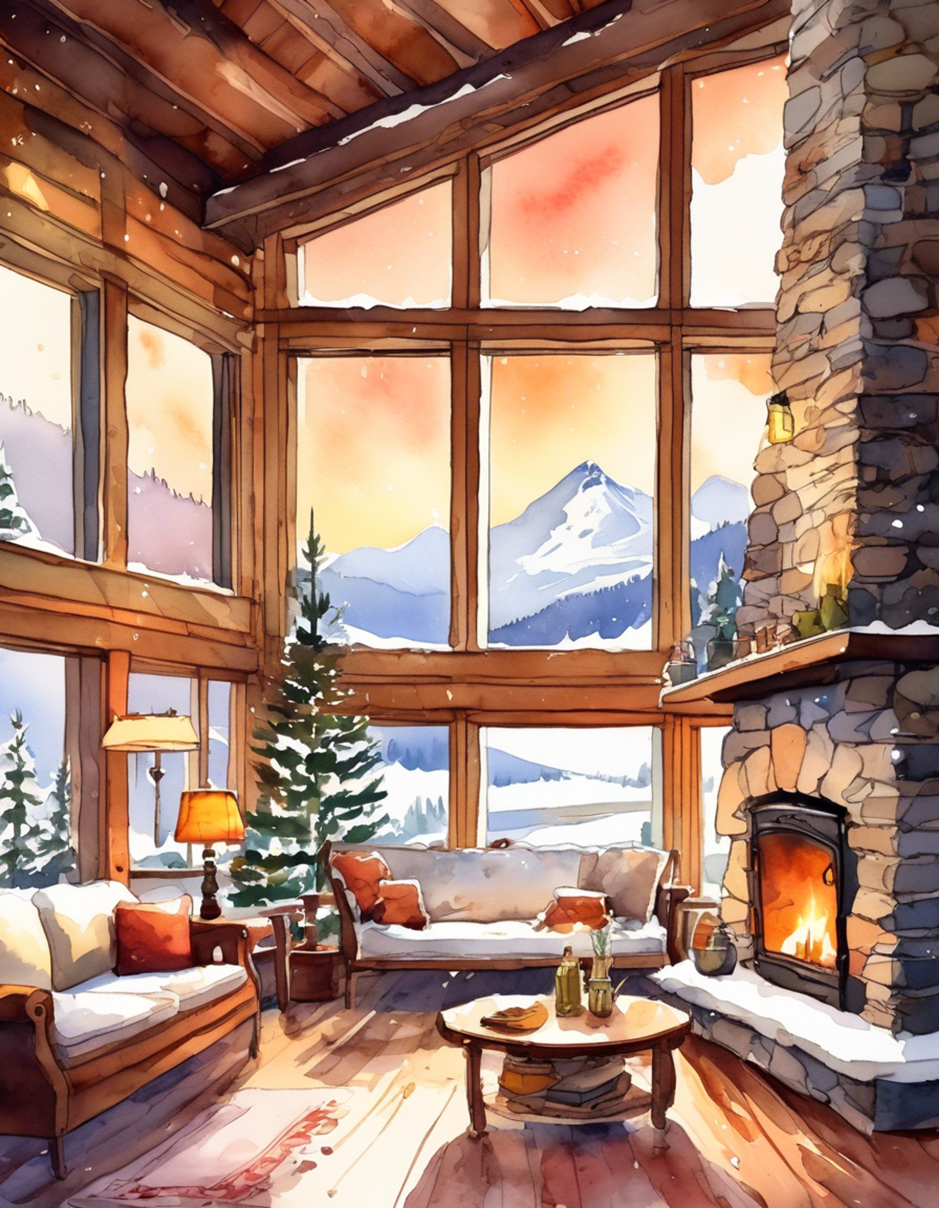 You find yourself in a secluded mountain cabin with Kazuki, where the crackling fireplace and soft blankets create an atmosphere of warmth and intimacy. The wooden walls seem to hold in the heat as you both share stories and enjoy each other's company, with steam rising from mugs of hot tea between you. Outside, a gentle snow falls, creating the perfect excuse to stay close and cozy, while inside, the soft lighting casts a warm glow over everything, making the moment feel almost magical.