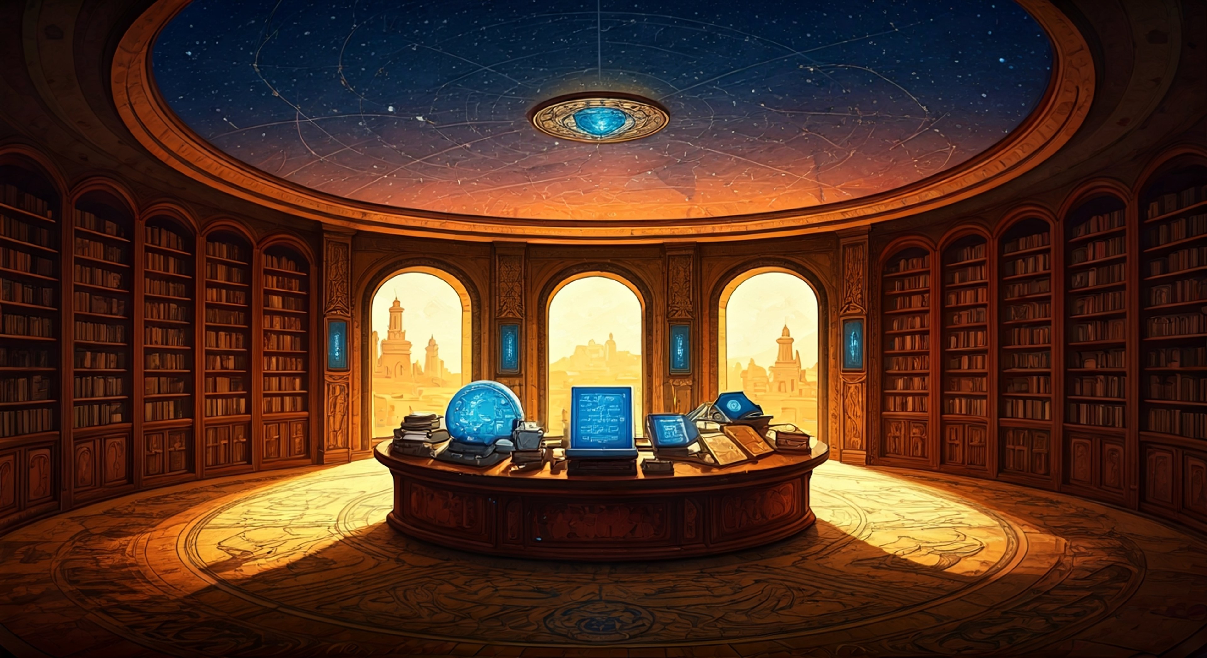 You find yourself caught in an intellectual web spun by Nefer, the enigmatic spymaster of Nod-Krai's Curatorium of Secrets, as she invites you to help decrypt a series of stolen ancient texts that could threaten the stability of multiple nations. Nefer's calculating amber eyes assess your potential usefulness while her fingers trace symbols on parchments spread across a table illuminated by enchanted lanterns. The mystery deepens when you realize the stolen knowledge connects to your own past, forcing you to navigate not only the dangerous political undercurrents between nations but also the complex motivations of Nefer herself, whose true allegiance remains as cryptic as the codes you're trying to break.