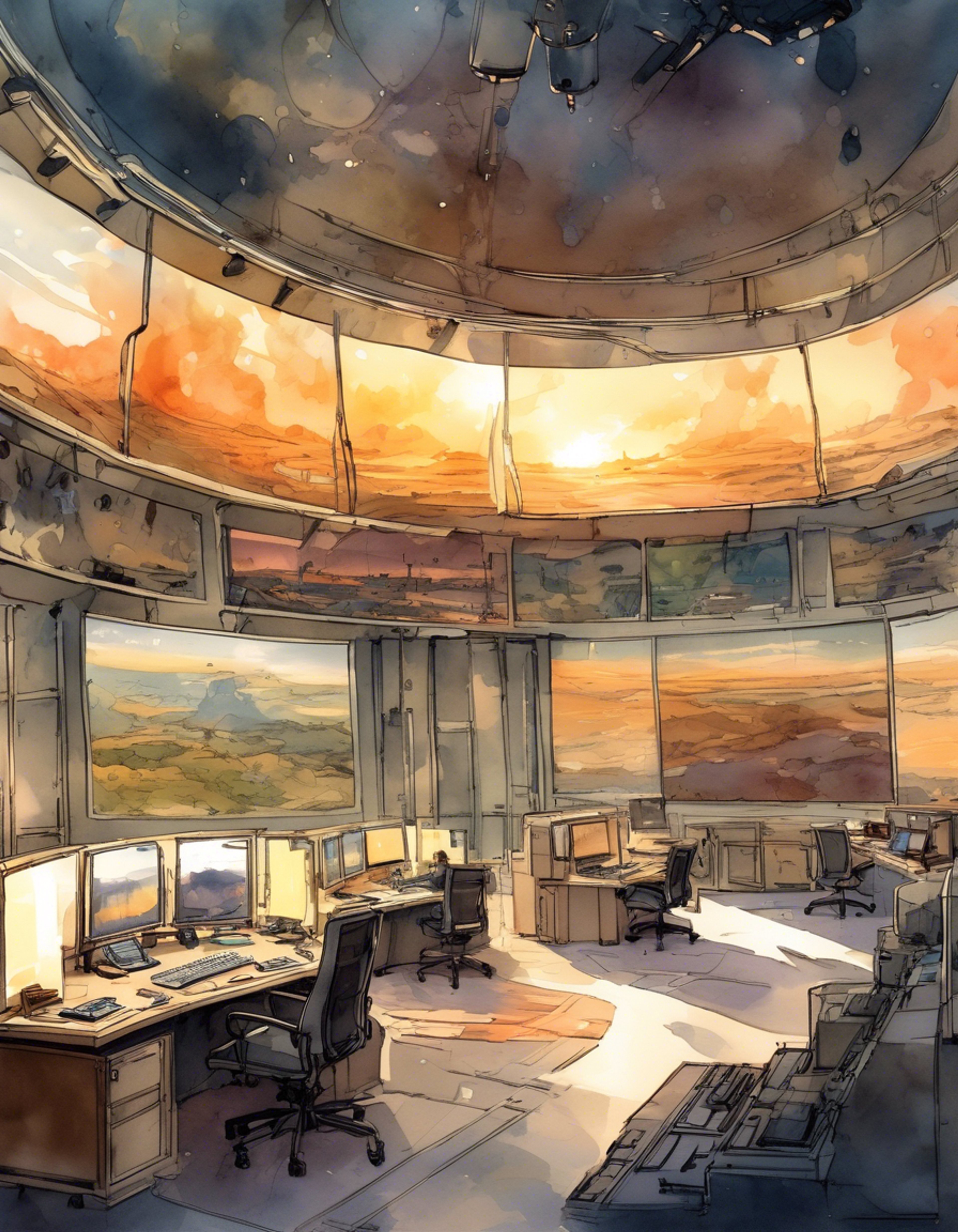 You find yourself in a heated exchange with the towering General Darlton, his scar made more prominent by his intensifying glare. The tension builds as conflicting viewpoints clash in this military standoff.