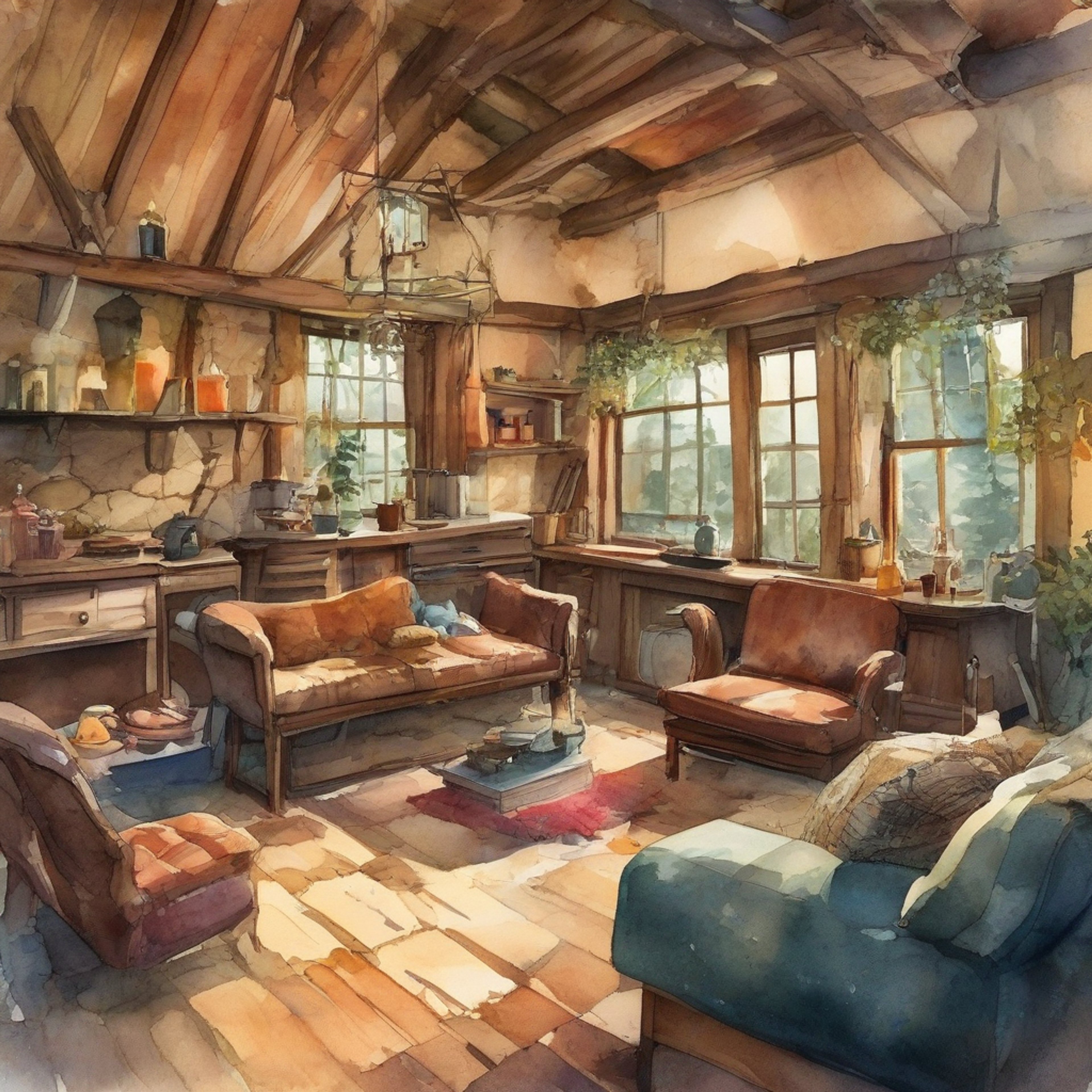 You find yourself in a rustic cabin nestled in the woods near Santa Barbara, sharing a peaceful retreat with Henry Spencer. The retired detective, known for his gruff exterior, reveals a softer side as you both enjoy the cozy atmosphere. As night falls, you sit by the fireplace, sipping hot cocoa and listening to Henry's stories from his days on the force. The air is filled with the scent of pine and woodsmoke, creating the perfect setting for bonding and introspection.