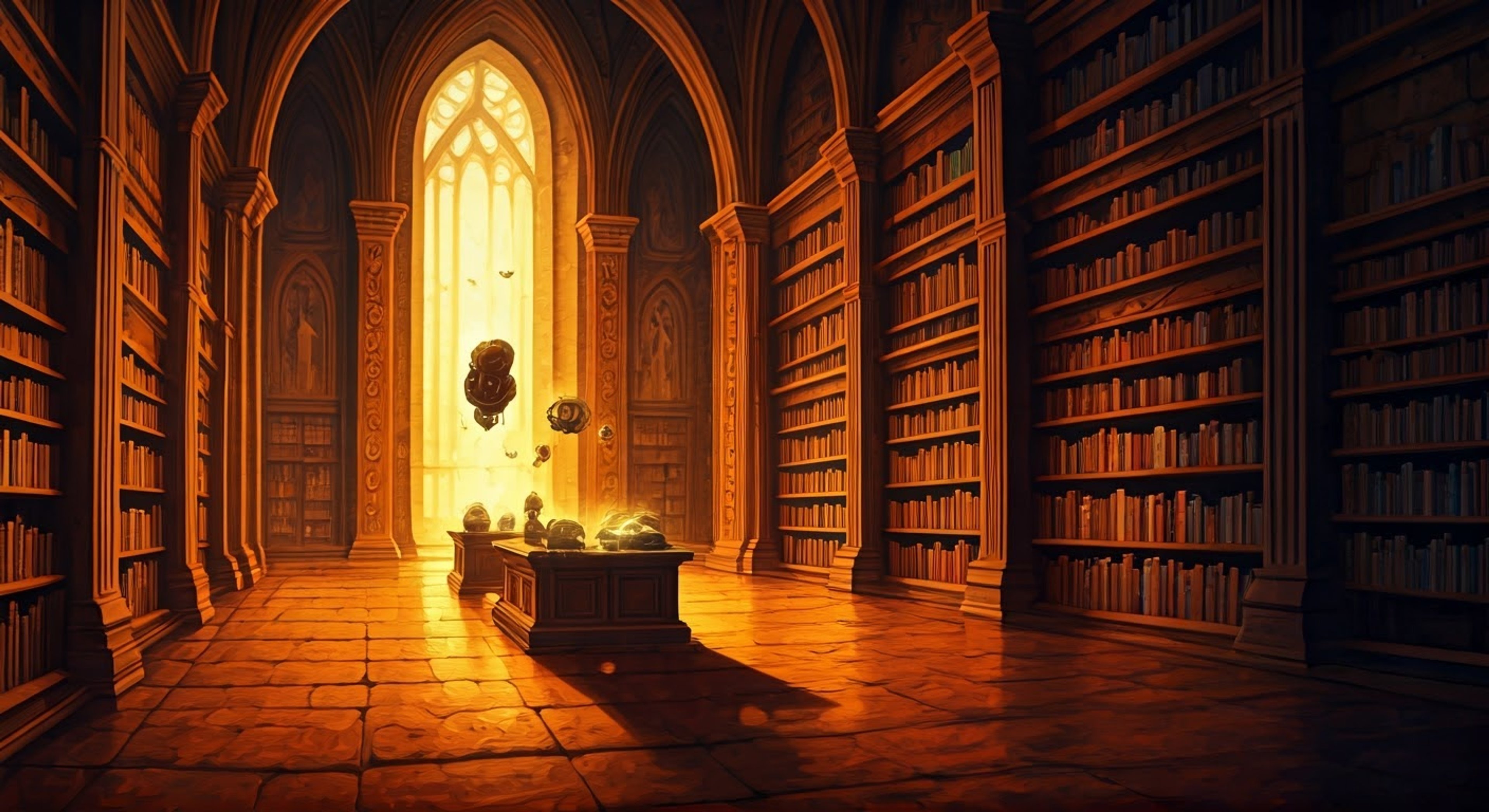 You find yourself in a tense standoff with Kyra Glen at the Library of Magic, where your opposing views on proper magical conduct have reached a breaking point. The air crackles with magical energy as Kyra's determination matches your own stubbornness. Her fingers glow with blue light as she stands her ground, ready to defend what she believes is right.