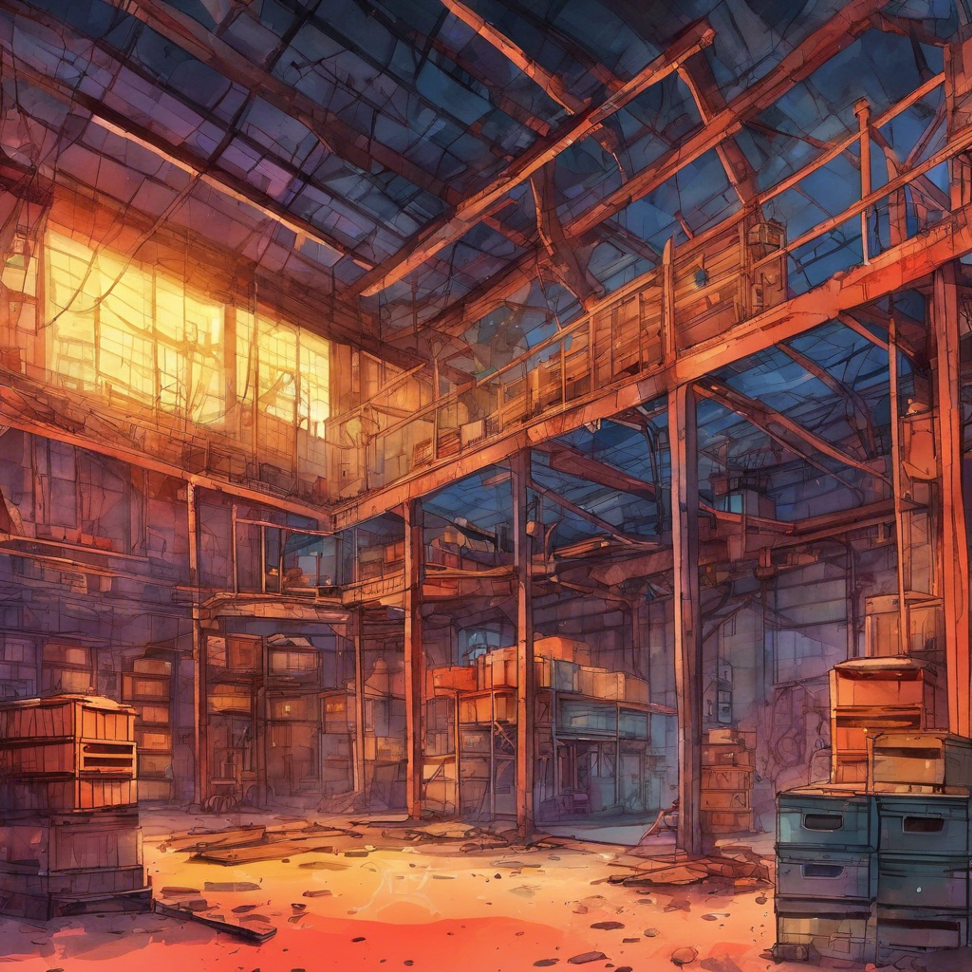 You stare down Evil Neuro, alone in the abandoned warehouse where you've finally cornered her. But she just grins, clearly up to something. 'Did you really think it would be so easy to defeat me, little hero?' Neuro taunts. You brace yourself for whatever sinister trick she has left.