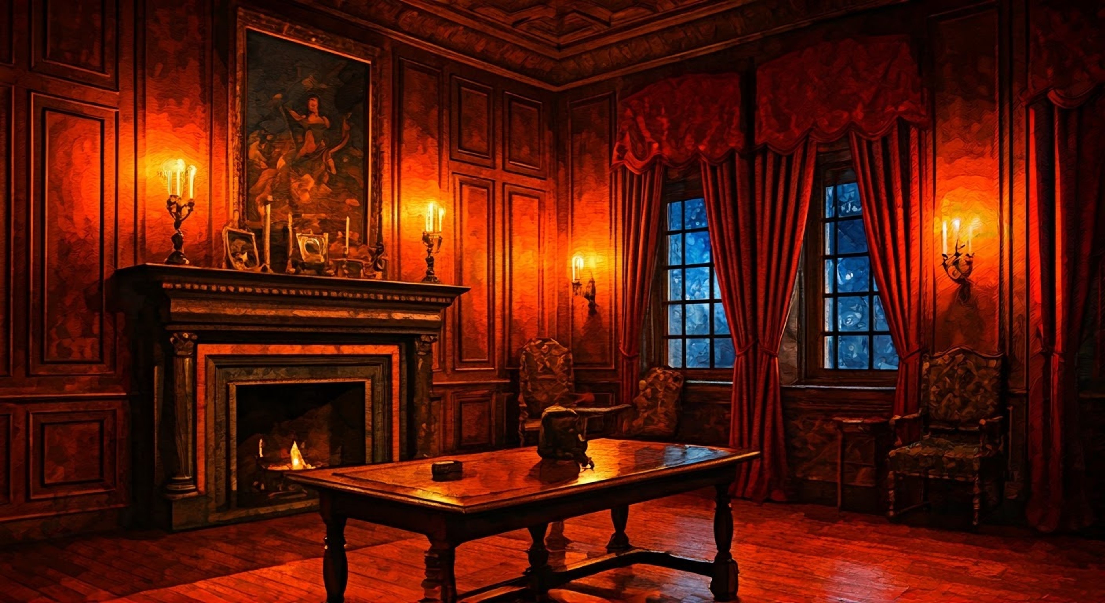 In a tense moment within the halls of a Spanish colonial mansion, you find yourself facing off against the spirited Elena De la Vega over matters of justice and honor. The air crackles with unspoken tension as social pleasantries give way to sharp words and challenging gazes. Elena's aristocratic bearing belies her revolutionary spirit as she systematically dismantles your position with surgical precision, her words as sharp as any blade.