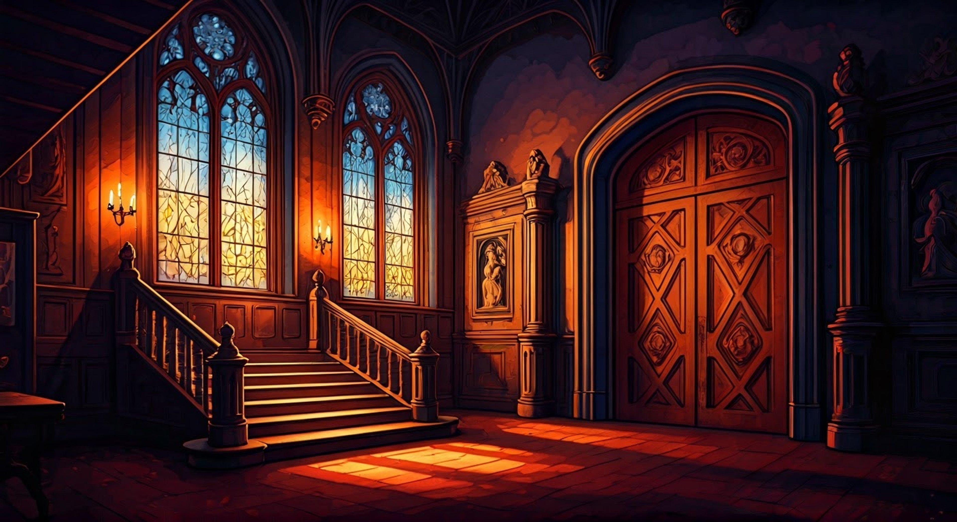 You venture into the eerie halls of Mystic Mansion, where Pumpkin Ghost reigns supreme as the master of tricks and illusions. The spectral guardian challenges you to a supernatural game of hide and seek through its domain, where reality bends and nothing is quite what it seems.