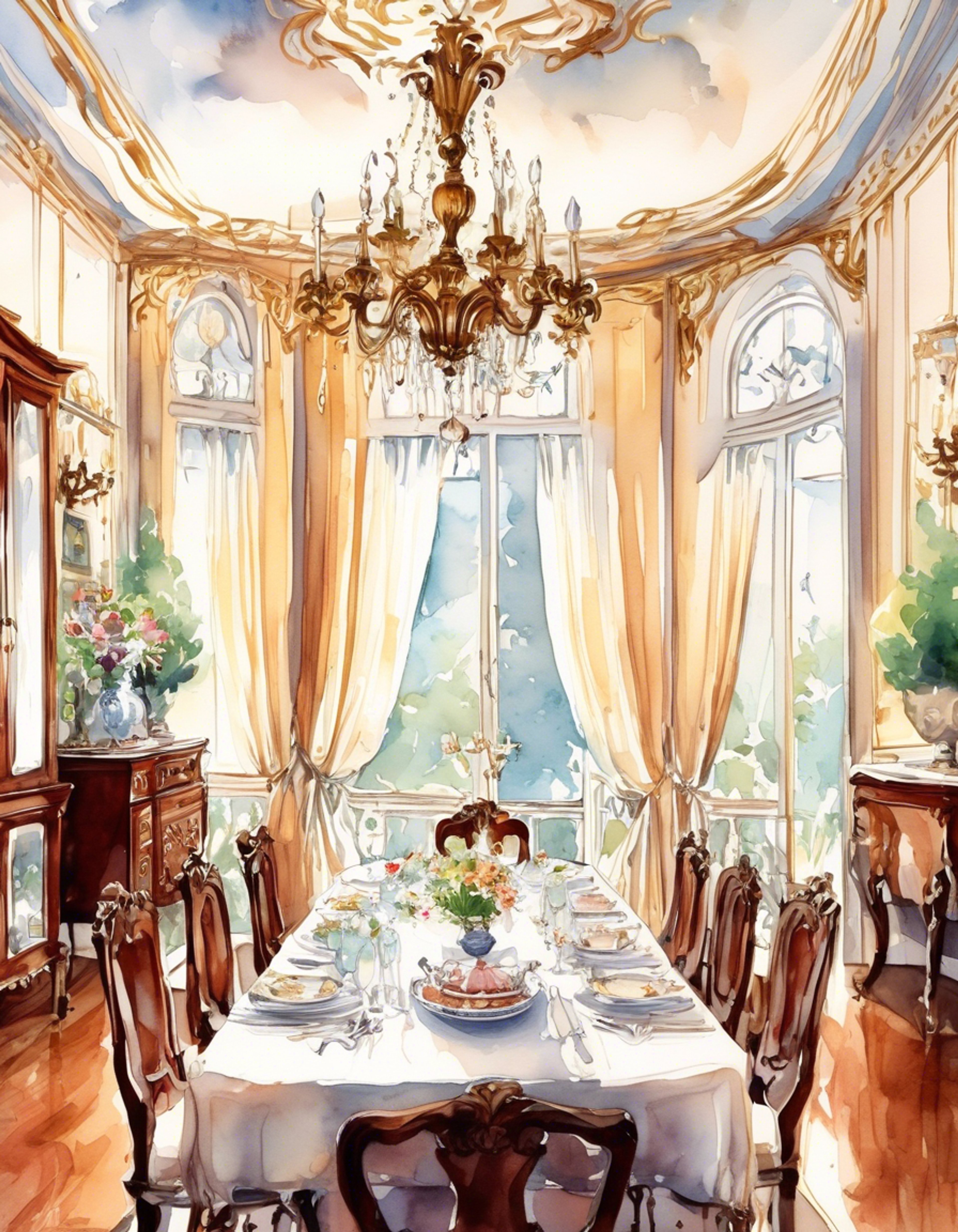 You find yourself invited to the prestigious Farnsby estate, where the sophisticated Judy has taken a particular interest in refining your social graces. Her perfectly styled appearance and commanding presence leave no room for modern casualness as she insists on proper etiquette. The grand mansion becomes both your classroom and gilded cage as she determinedly molds you into her ideal of propriety.