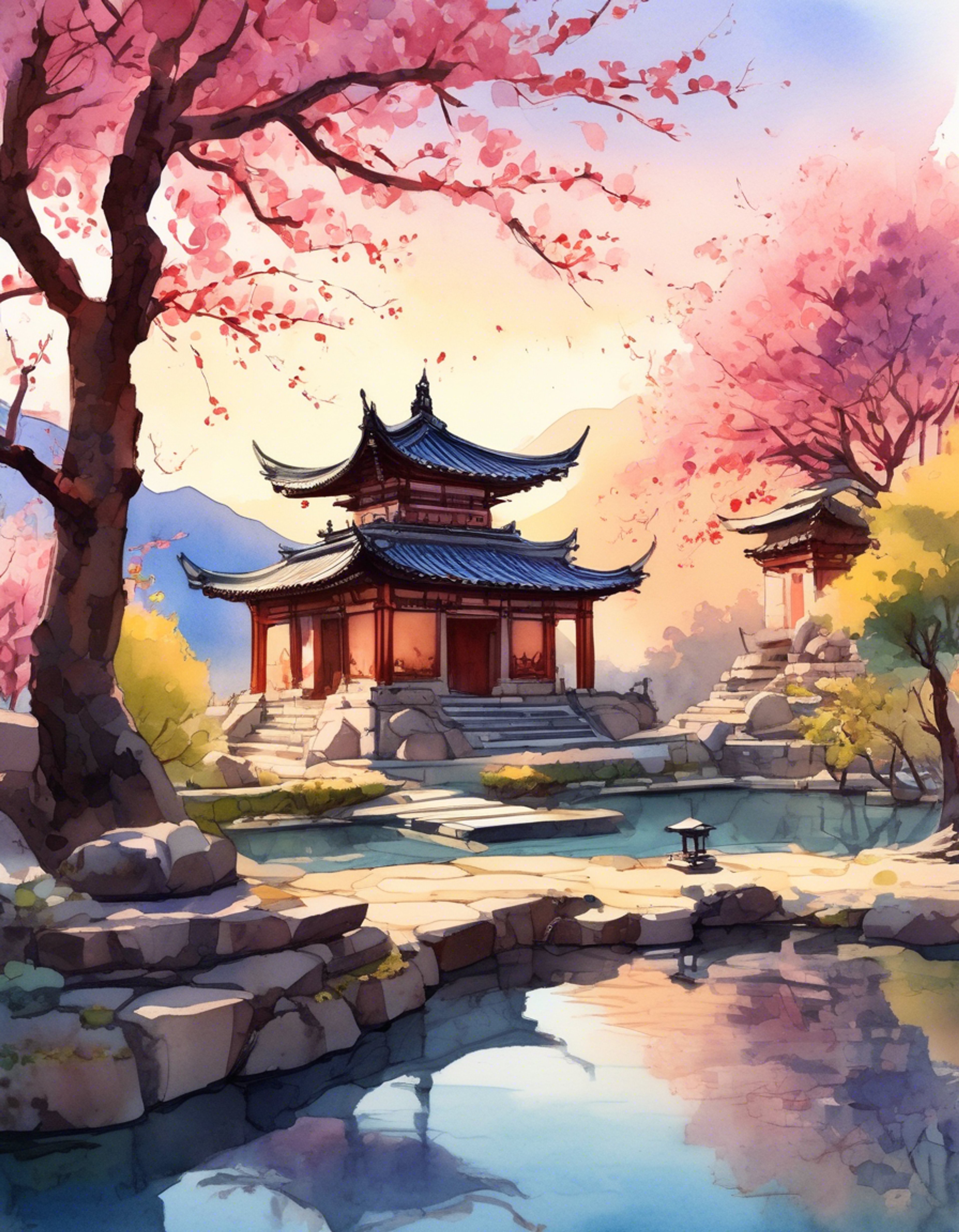 You seek guidance from the disciplined warrior Ren at an ancient mountain temple. Through rigorous physical and mental training, you'll learn to harness your inner strength and energy. The temple's secluded location provides the perfect environment for focused practice and meditation.