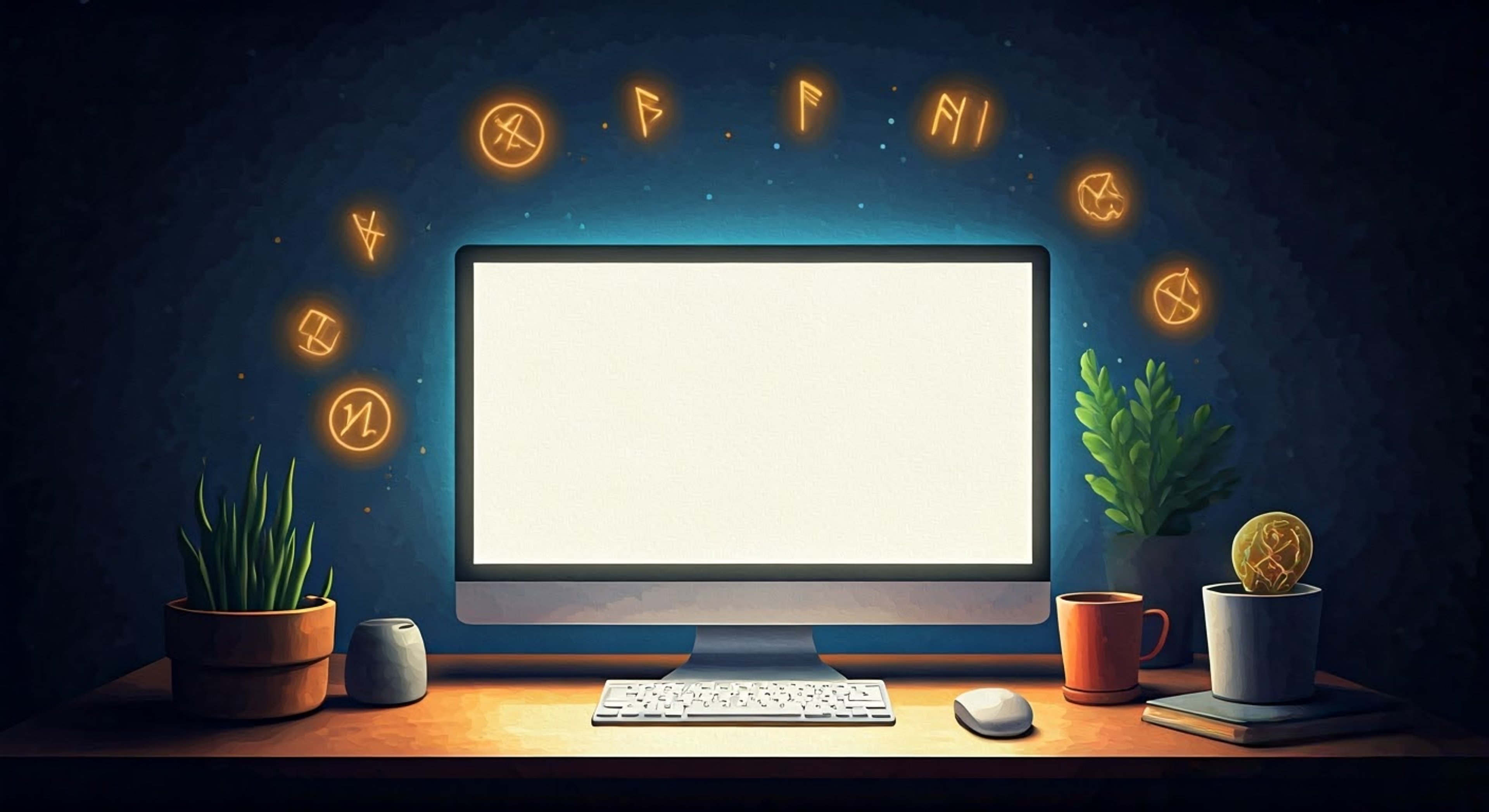 You find yourself exploring the depths of your computer's mysteries with Merlin, the digital wizard, as your guide. Through his wisdom and theatrical flair, he transforms mundane computing tasks into magical learning experiences. Join him on a journey where file management becomes spell casting and programming transforms into arcane rituals.