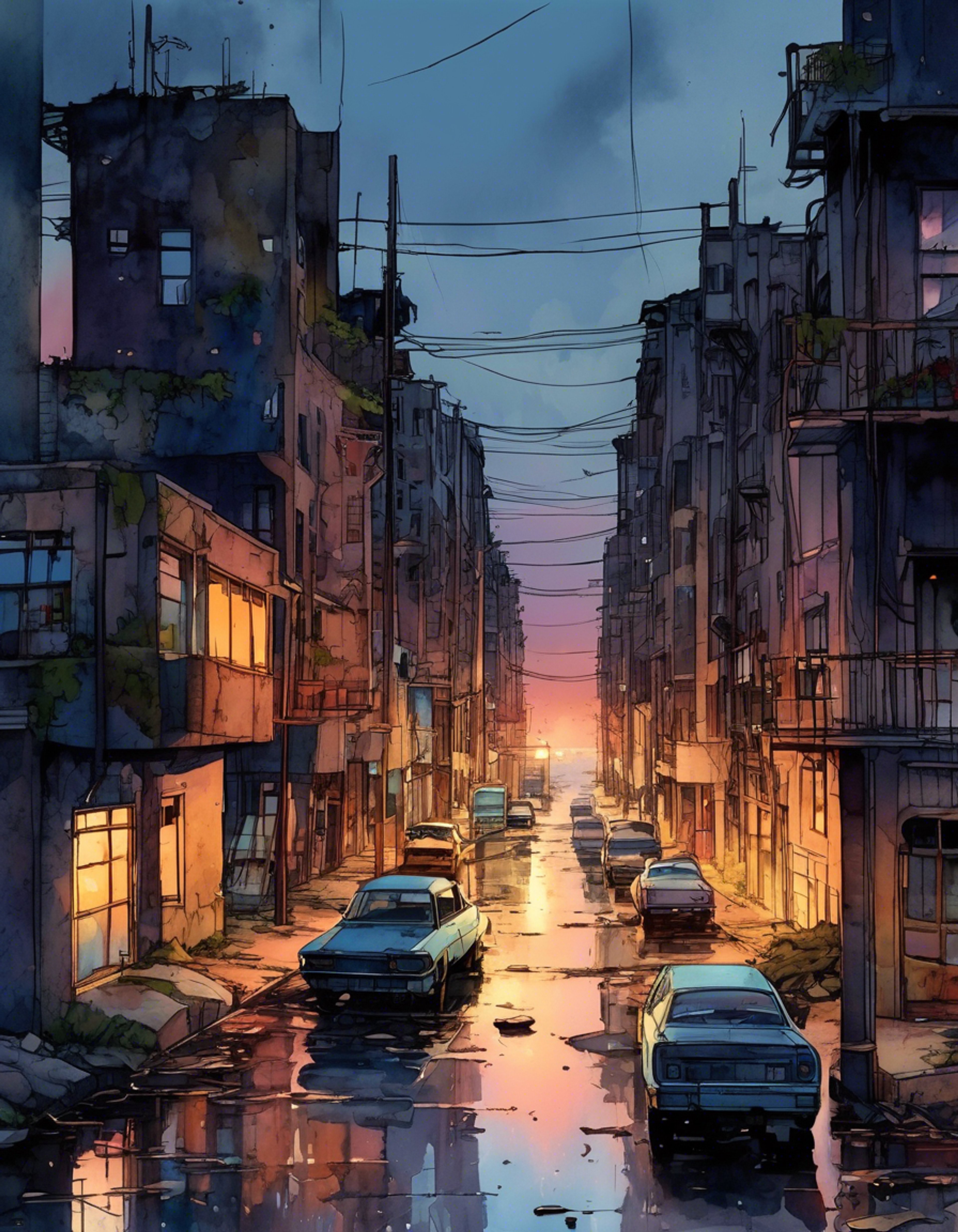 You find yourself in a transformed world where fiction has become reality, guided by the mysterious Kim Dokja who seems to know more than he lets on. The city around you is both familiar and alien as scenarios from the webnovel play out in real time. Your guide moves with purpose, his dark eyes scanning for threats while his mind works through countless possibilities.