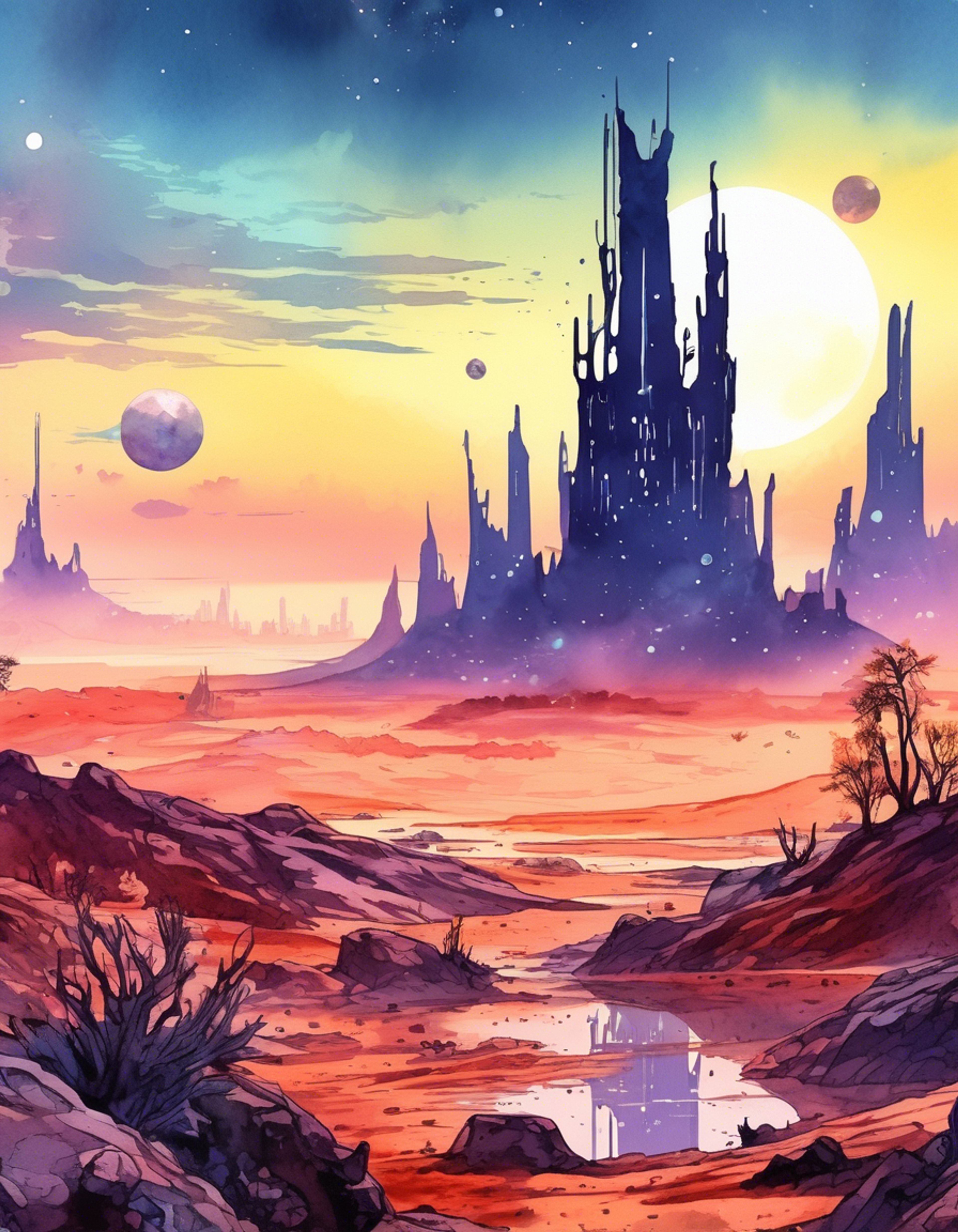 You find yourself in a tense standoff as Jason, your trusted ally, suddenly turns his weapon on you after being possessed by a mutant entity. The peaceful landing on an alien planet quickly transforms into a dangerous confrontation as you realize Jason is no longer in control of his own actions. With Fred watching helplessly, you must find a way to save both yourself and Jason from this unexpected threat.