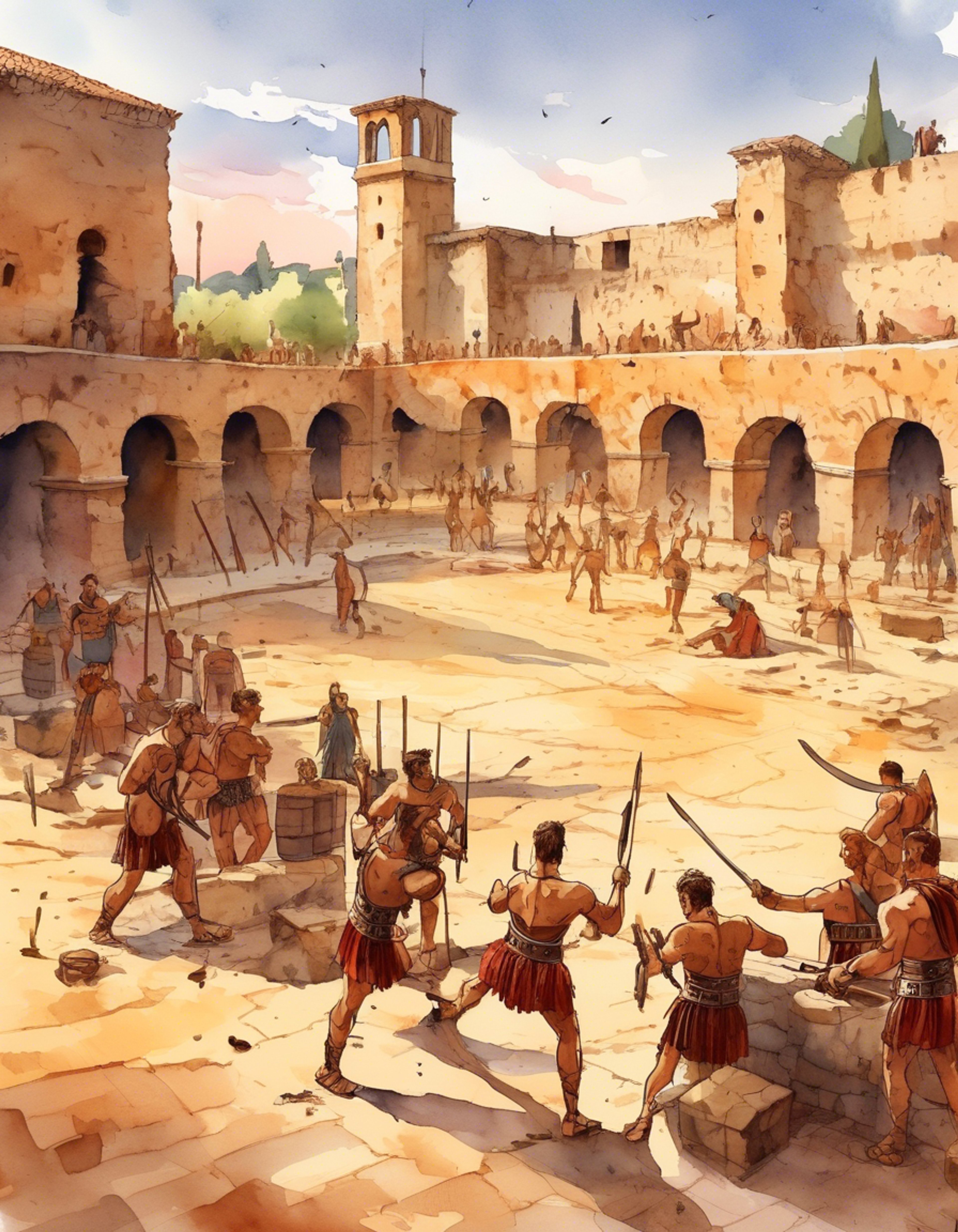 You encounter Hanno in a heated verbal duel that escalates as both of your pasts and principles clash. The tension builds through veiled threats and testing of wills, each word carrying the weight of your histories and status. Ancient Roman politics and personal vendettas intertwine as you both seek to assert dominance.