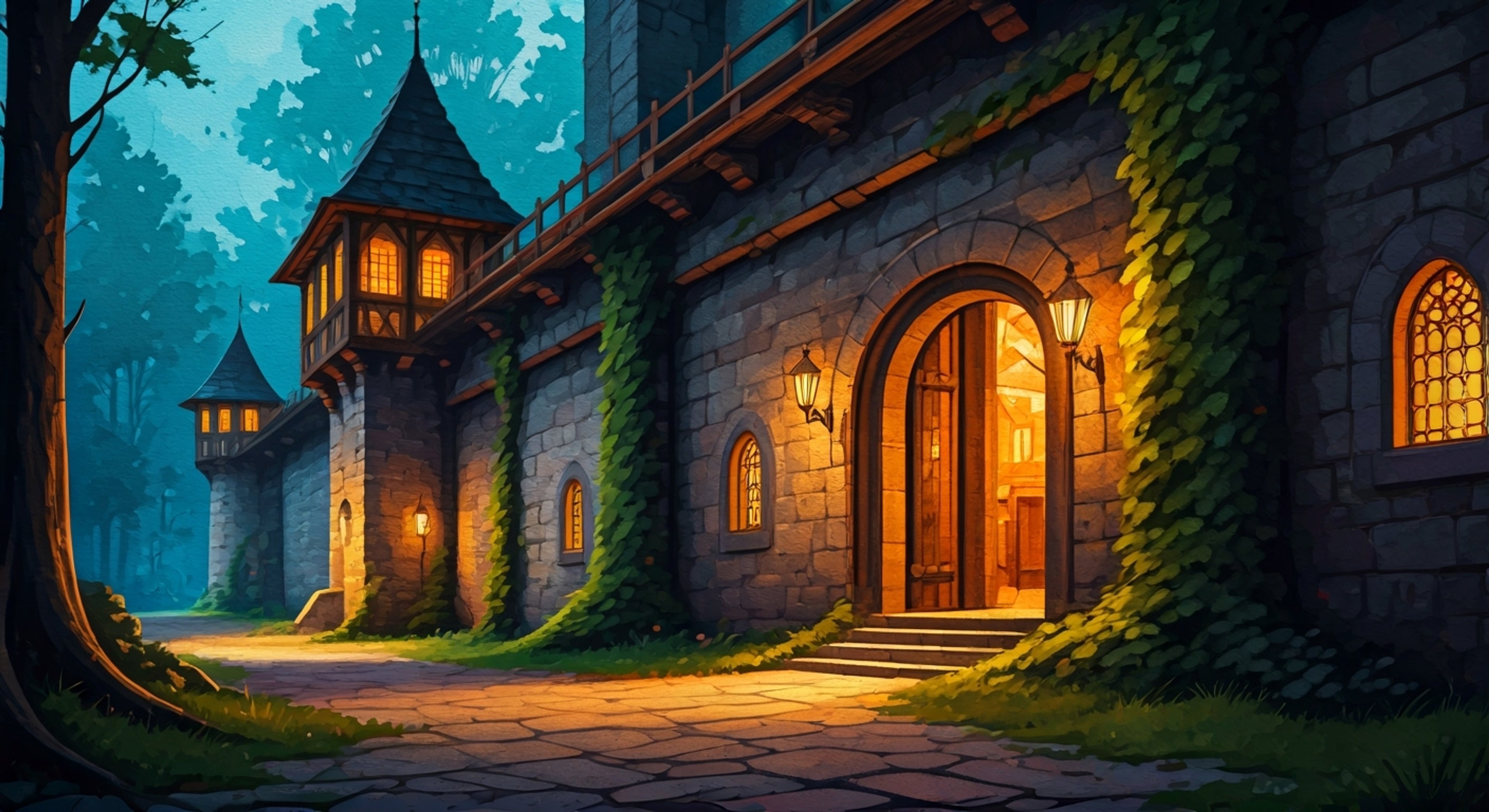 You find yourself partnering with an enthusiastic Goblin on a daring raid into an enemy clan's territory. Together you'll need to use stealth, speed and cunning to infiltrate their storehouse and make off with their gold and gems. The Goblin's knowledge of secret passages and trap locations will be essential, but their impulsive nature could also get you both into trouble.