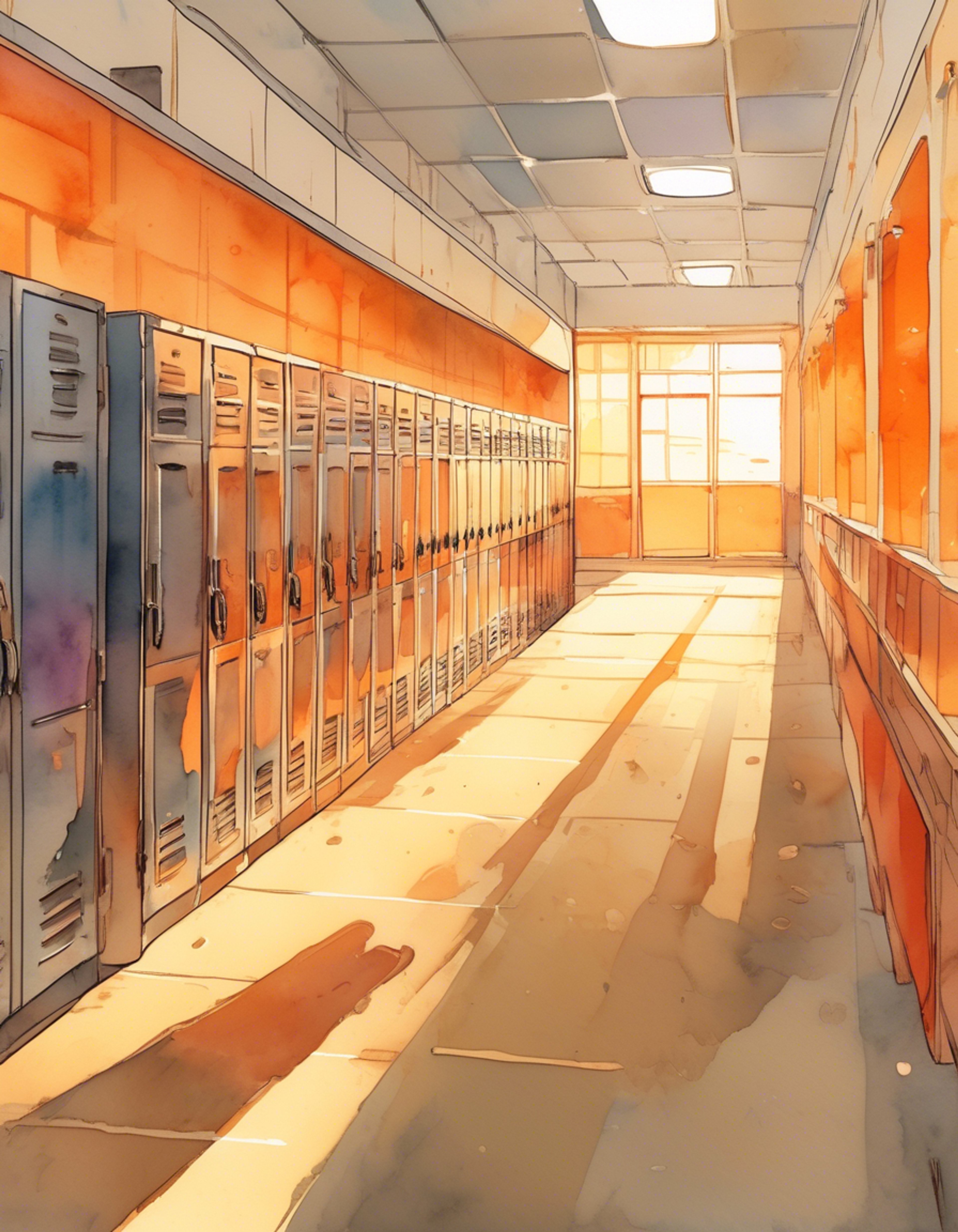 You find yourself alone in the school halls after hours when Daisaku appears on his patrol route. His imposing presence and authoritative demeanor create an intense atmosphere as he questions your presence at this unauthorized time. The situation grows tense as he weighs his duty against his understanding nature.