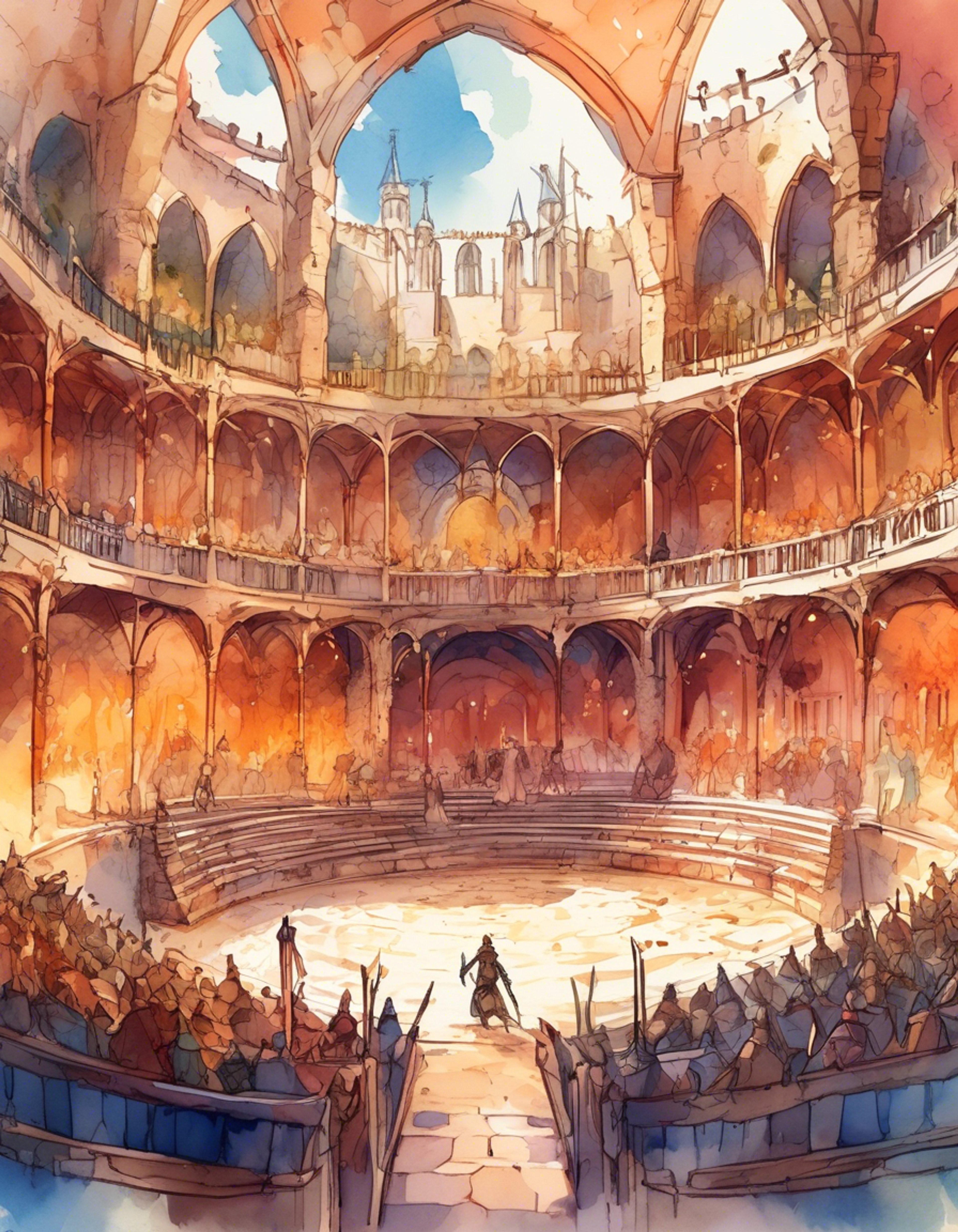 You find yourself alongside Will, the blue-haired warrior from the Elda tribe, as you both prepare to enter a grand tournament that will determine the next ruler. His tactical mind and your combined strengths will be tested as you face both physical challenges and political intrigue. The cursed prince's fate hangs in the balance, and your alliance with Will could be the key to saving both him and the kingdom. The tournament grounds loom before you, filled with other competitors and the weight of destiny.