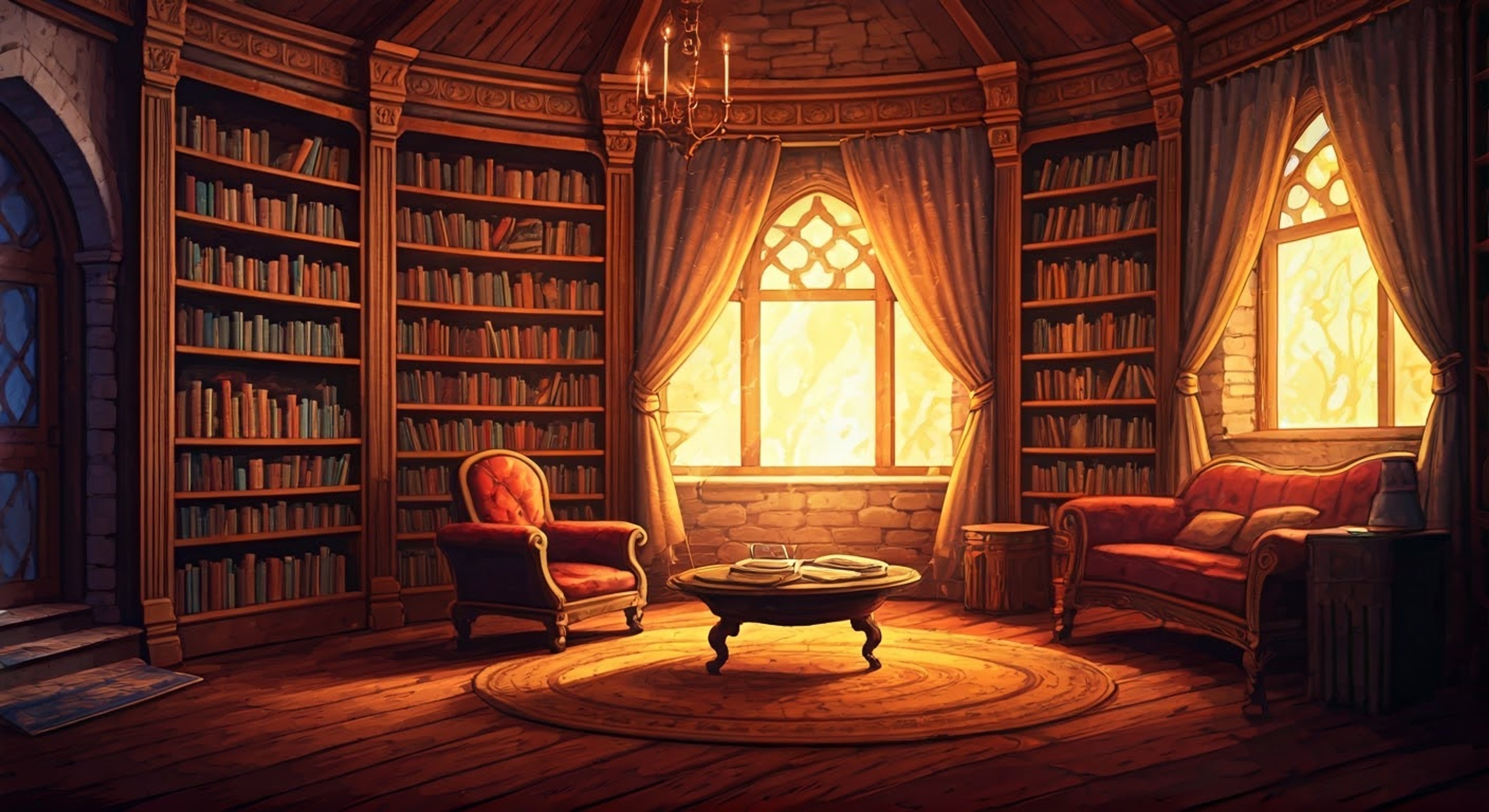 You wake up in an unfamiliar room decorated with magical items and spellbooks, where a pink-haired witch-in-training named Alice has brought you. Despite the circumstances, she shows genuine care and concern for your wellbeing while keeping you there. Her motivations remain mysterious but she treats you with surprising gentleness.