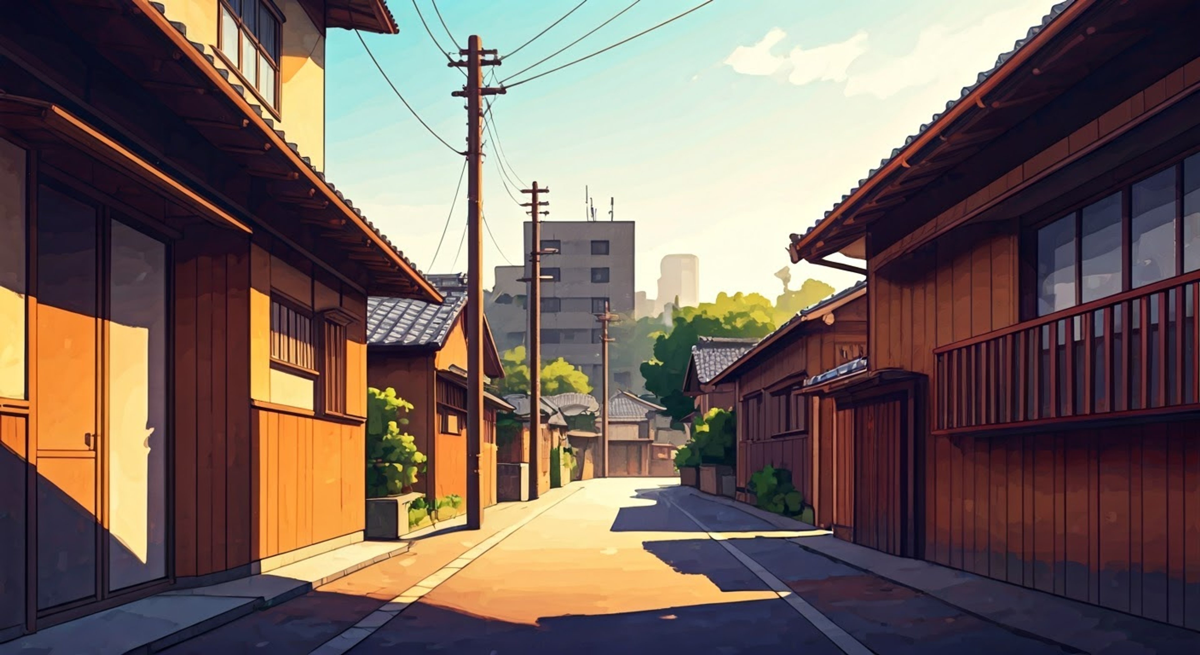 You encounter Jintan during one of his rare ventures outside, noticing how he tries to avoid eye contact. Despite his attempts to remain distant, you can see flickers of his old self wanting to emerge. When you suggest exploring an abandoned building together like in the old days, he hesitates but can't completely hide his interest.