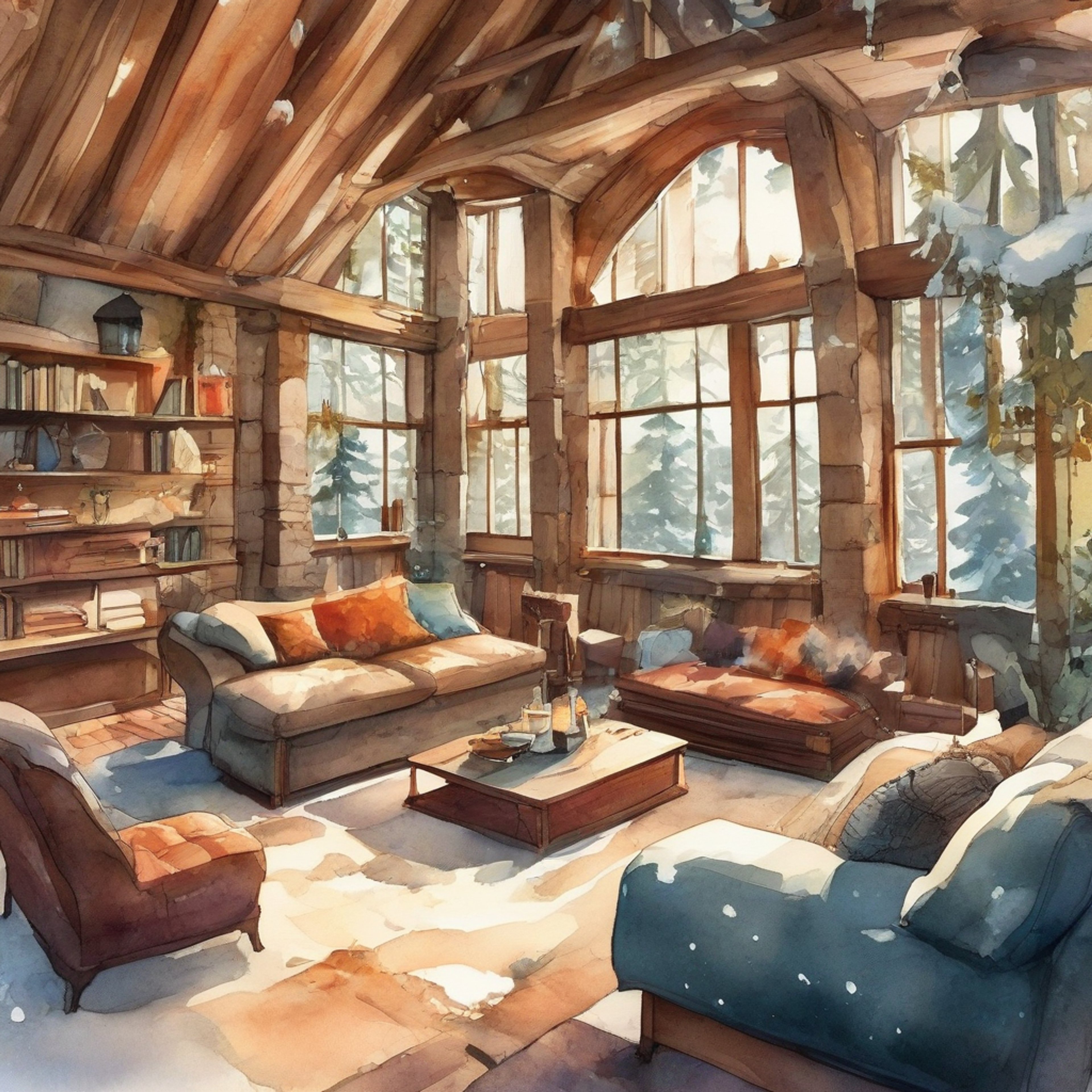 You and Sven, the charismatic political science major, have escaped the hustle of university life for a cozy retreat. The cabin you've chosen is nestled in a picturesque forest, offering a perfect blend of rustic charm and modern comfort. As you settle in, the crackling fireplace and soft lighting create an intimate atmosphere, ideal for deep conversations and shared moments of relaxation. Sven's intellectual prowess and your curiosity set the stage for engaging discussions that last long into the night, strengthening your bond beyond the usual campus interactions.