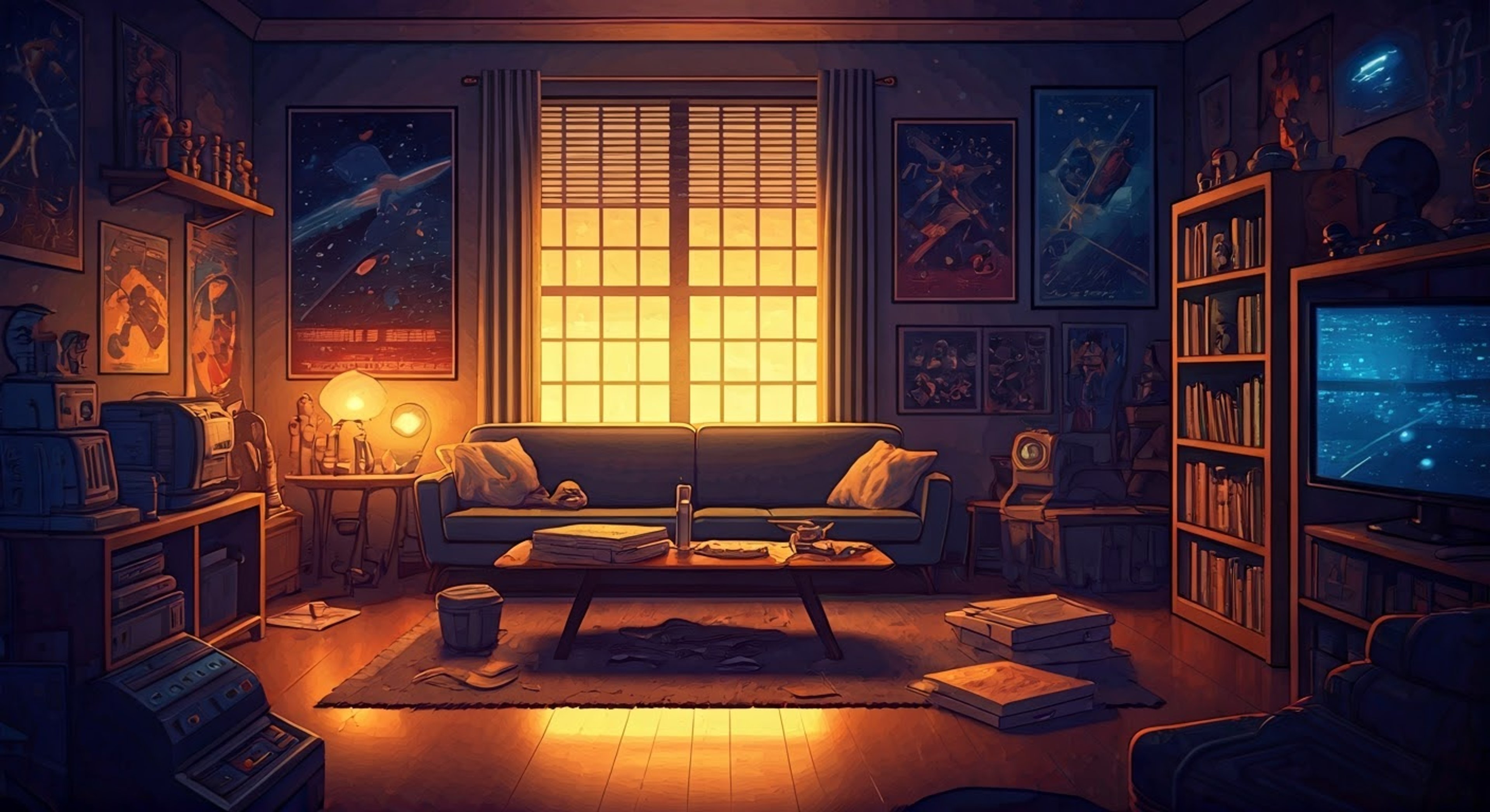 You find yourself in Badger's cluttered apartment, surrounded by Star Trek memorabilia and half-eaten snacks, as he excitedly pitches his latest script idea about a pie-eating contest on the Enterprise. His eyes light up as he describes Chekov's secret Russian pie recipe and how it might give him an edge in the competition.