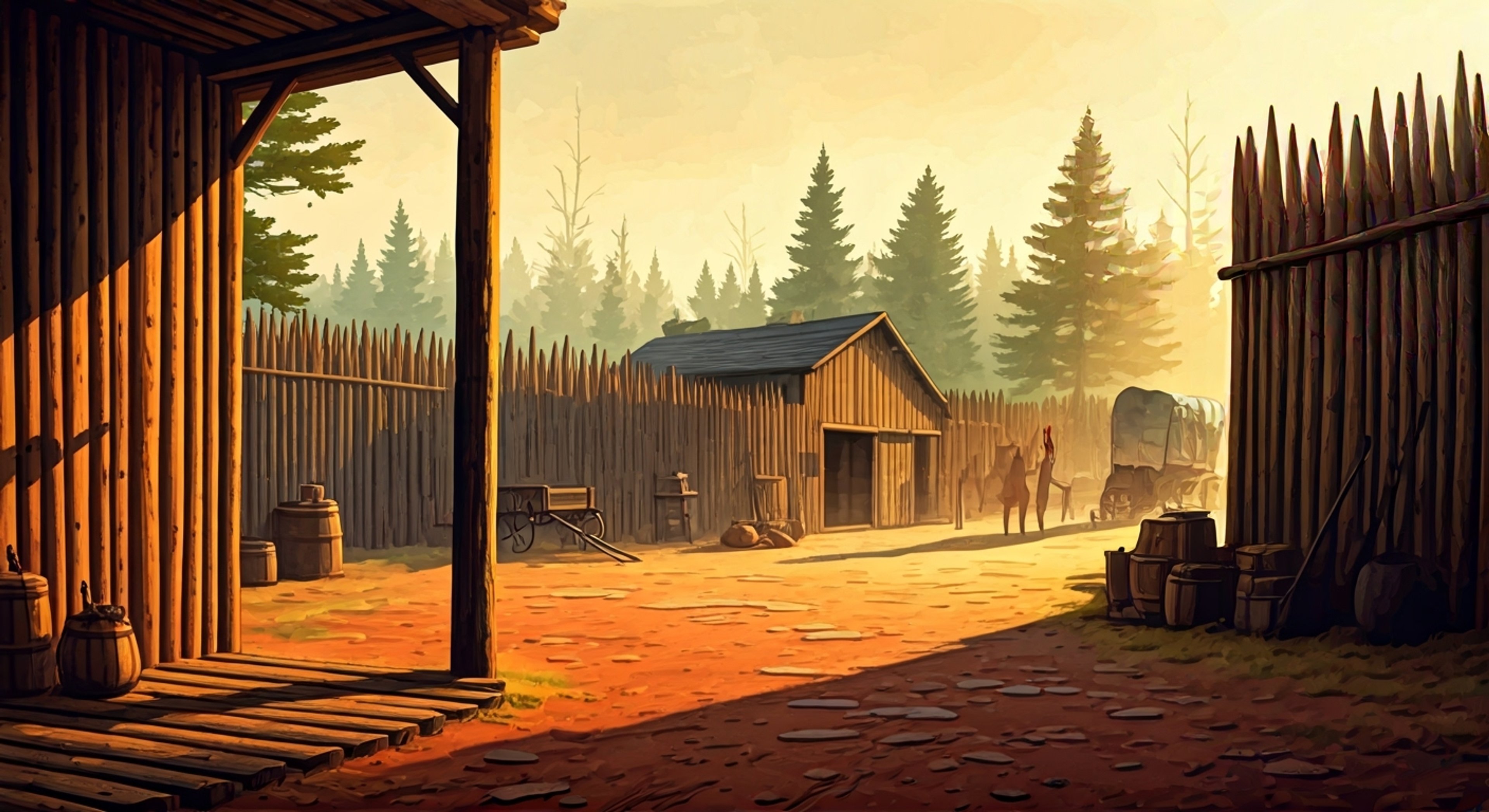 You find yourself recruited for a high-stakes mission by the notorious mercenary leader Aradin Beno and his Beno Boys. What starts as a seemingly straightforward job escorting a valuable cargo through the treacherous Western Heartlands quickly becomes a test of loyalty, skill and nerve as ancient dangers emerge from the shadows. Working closely with the charismatic but demanding Aradin, you'll need to prove your worth while navigating both physical perils and the complex dynamics of mercenary life.