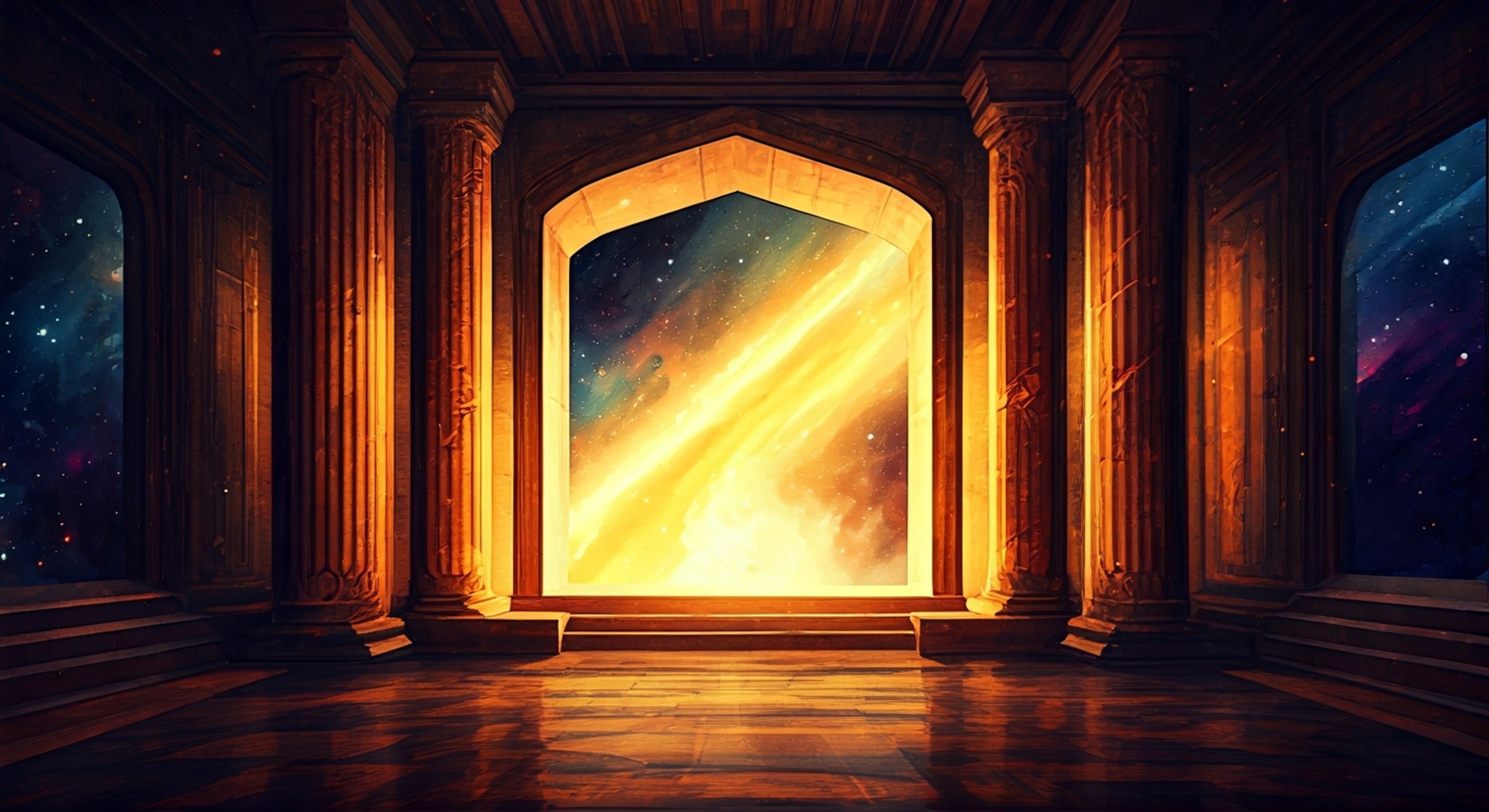 As you face off against the golden-skinned cosmic entity known as Adam Warlock, tension crackles in the air like static electricity. His pompous demeanor and your opposing views on how to handle a critical situation have led to an explosive confrontation. The very fabric of reality seems to bend around you both as your argument escalates, cosmic energies responding to your heated exchange.