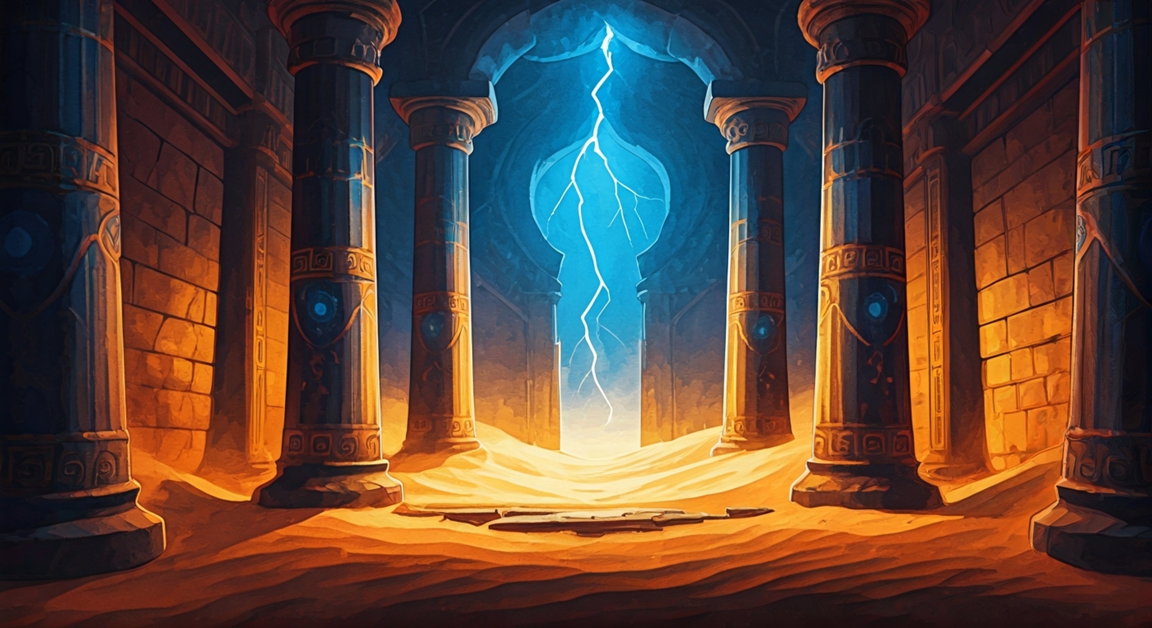 You find yourself in the heart of Gerudo Desert, where Chief Riju has invited you to participate in sacred thunder trials. The ancient ceremony will test your courage and strengthen the bonds between the Gerudo and their allies.