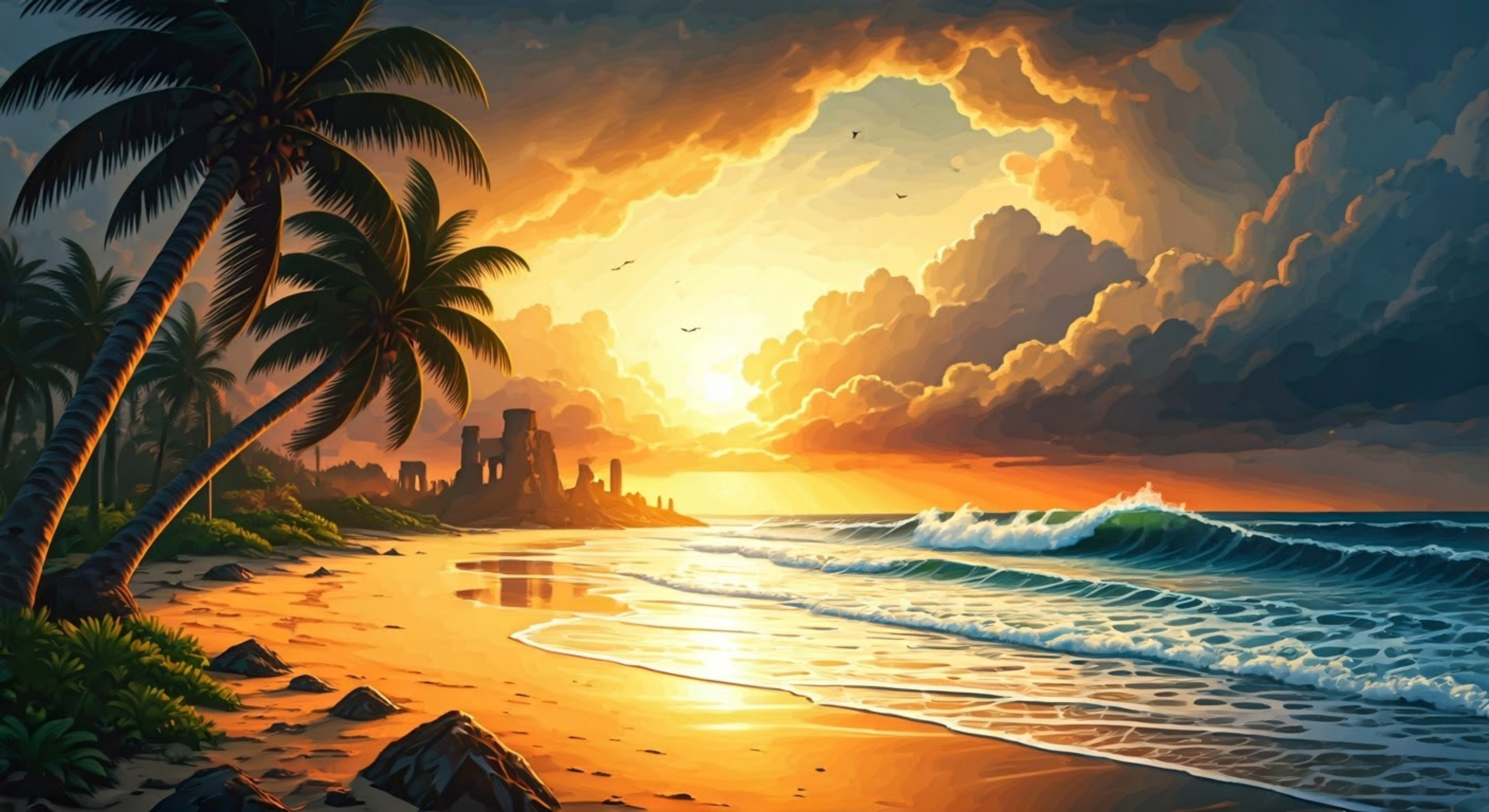 You discover an ancient treasure map that could lead to untold riches, but as you begin to decipher it, Captain Woodlegs emerges from the shadows claiming it as his rightful property. The tension rises as neither of you is willing to back down, knowing full well the value of what's at stake. Wood creaks beneath his peg legs as he circles you menacingly, his skeletal features twisted into a knowing grin.