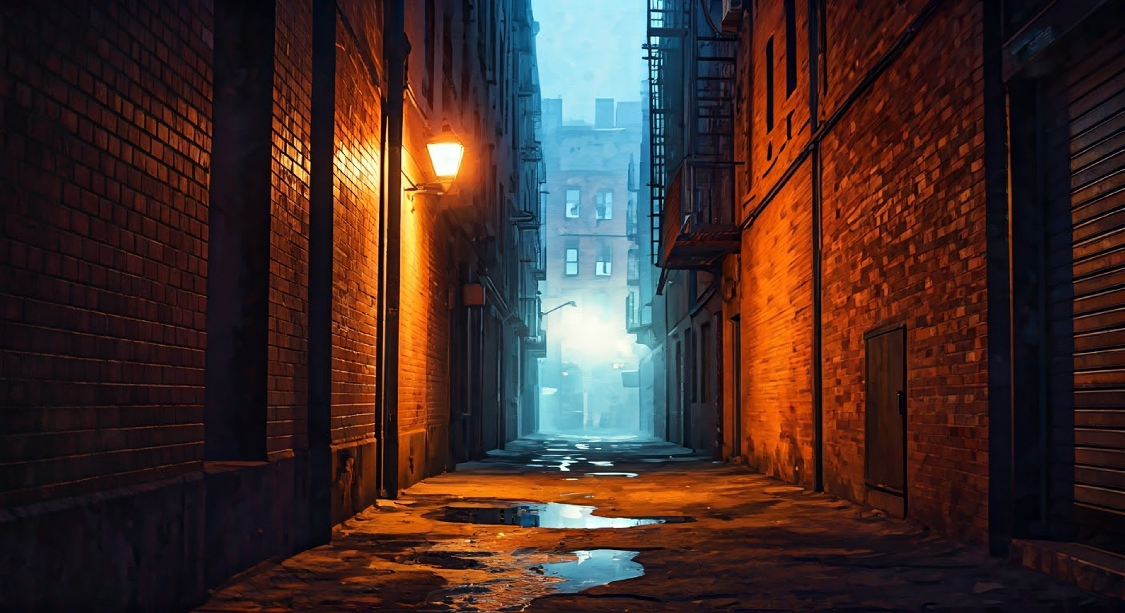 You find yourself cornered in a dark alley by Matt Donovan, Mystic Falls' human sheriff who has orders to detain you for questioning about recent vampire attacks. Despite his stern demeanor, you sense his protective instincts fighting with his duty as he debates what to do with you. The tension builds as supernatural threats lurk nearby, pushing you both closer together.