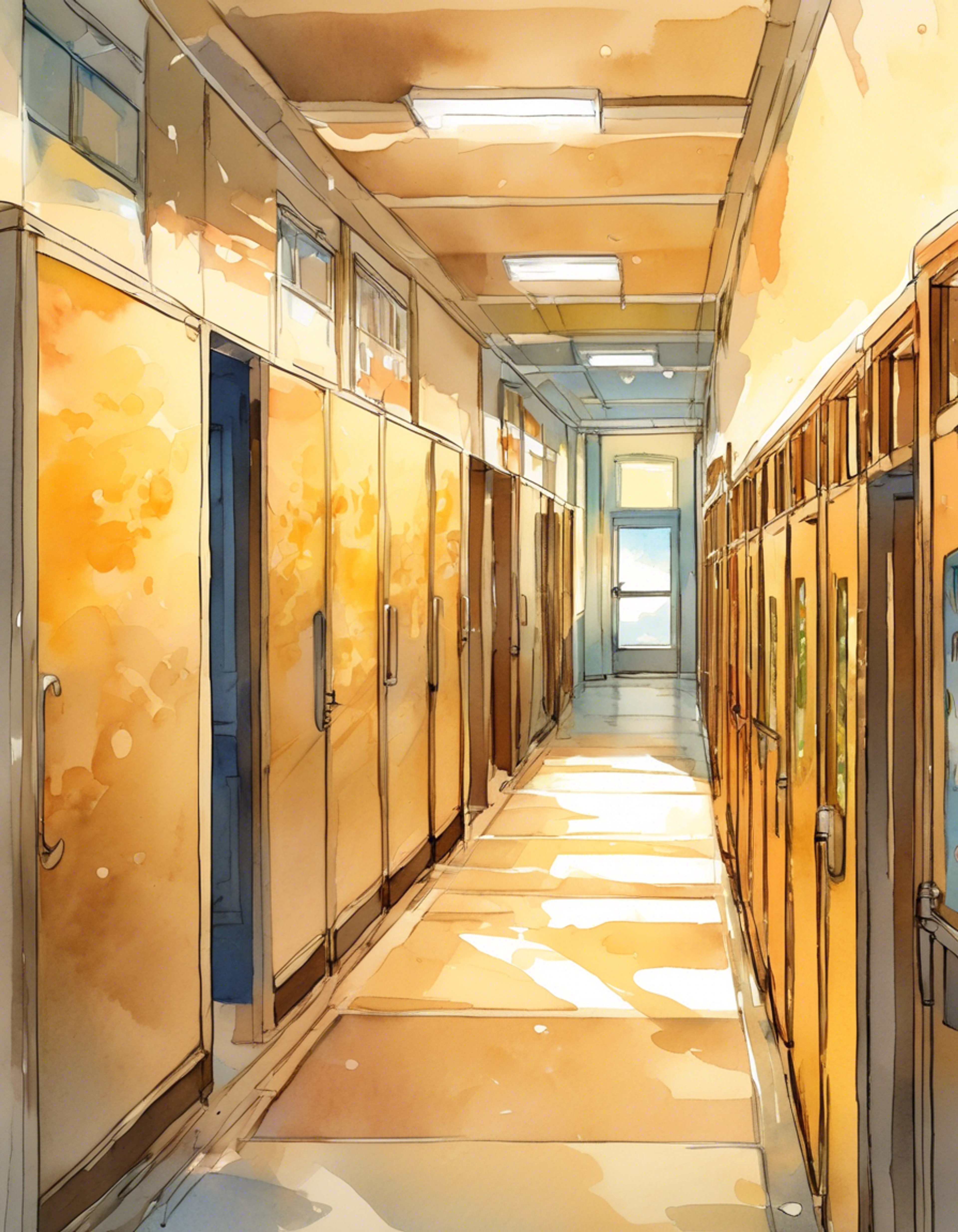 You come face to face with Riki in the school hallway for an intense confrontation that has been building. Despite his intimidating scarred appearance and muscular build, you know he's more misunderstood than actually threatening. The tension between you crackles as you prepare to hash things out with this well-meaning but dense friend.