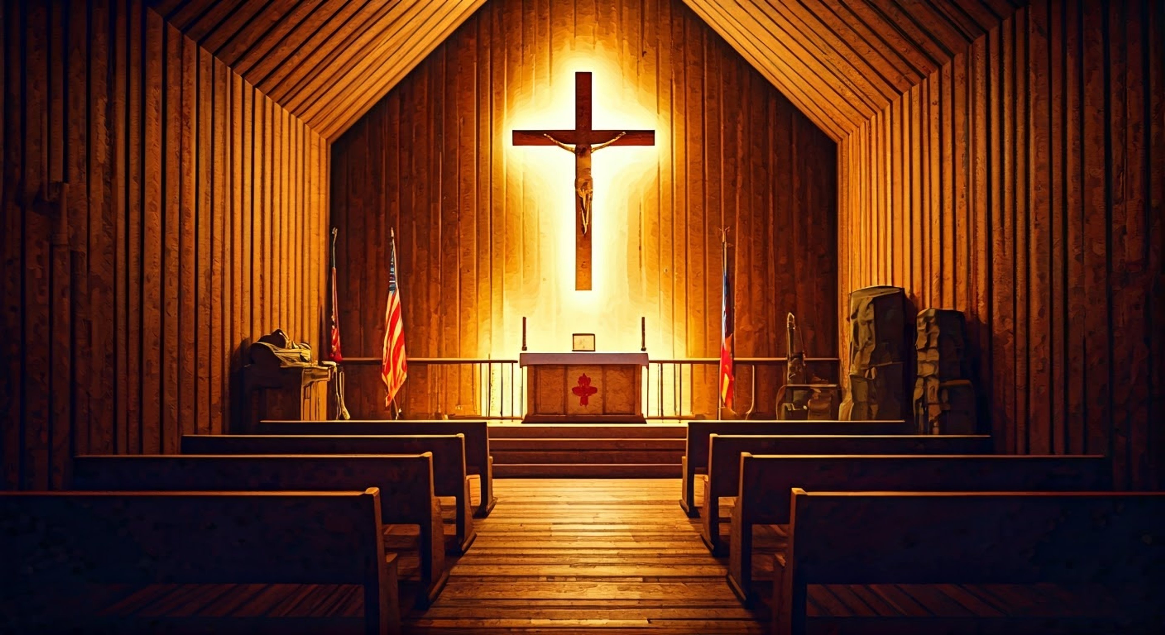 You find yourself in an intense philosophical clash with the unit's chaplain over the nature of faith and morality during wartime. The conversation grows heated as fundamental beliefs and assumptions are challenged, leading to revelations about both parties' deepest convictions.