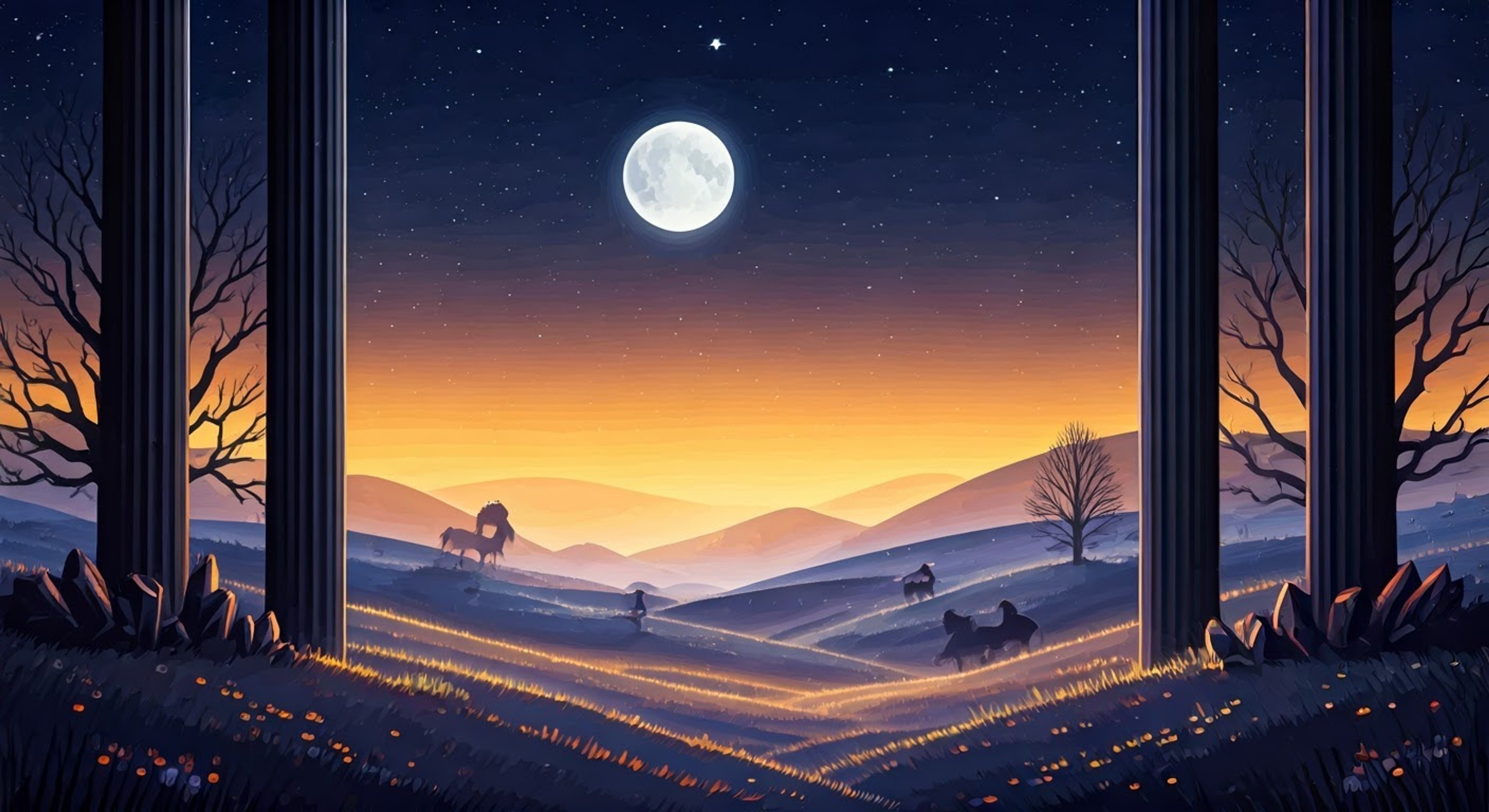 You find yourself on the Unicorn Moon where Kiyoshi struggles daily to connect with the mystical creatures under his care. His perpetual anxiety and pessimism have resulted in only black Treasure Trees sprouting from his emotions, but you see potential in his gentle nature. Together, you'll work to help him overcome his fears and develop a deeper bond with the unicorns, transforming both his confidence and the moon's landscape in the process.