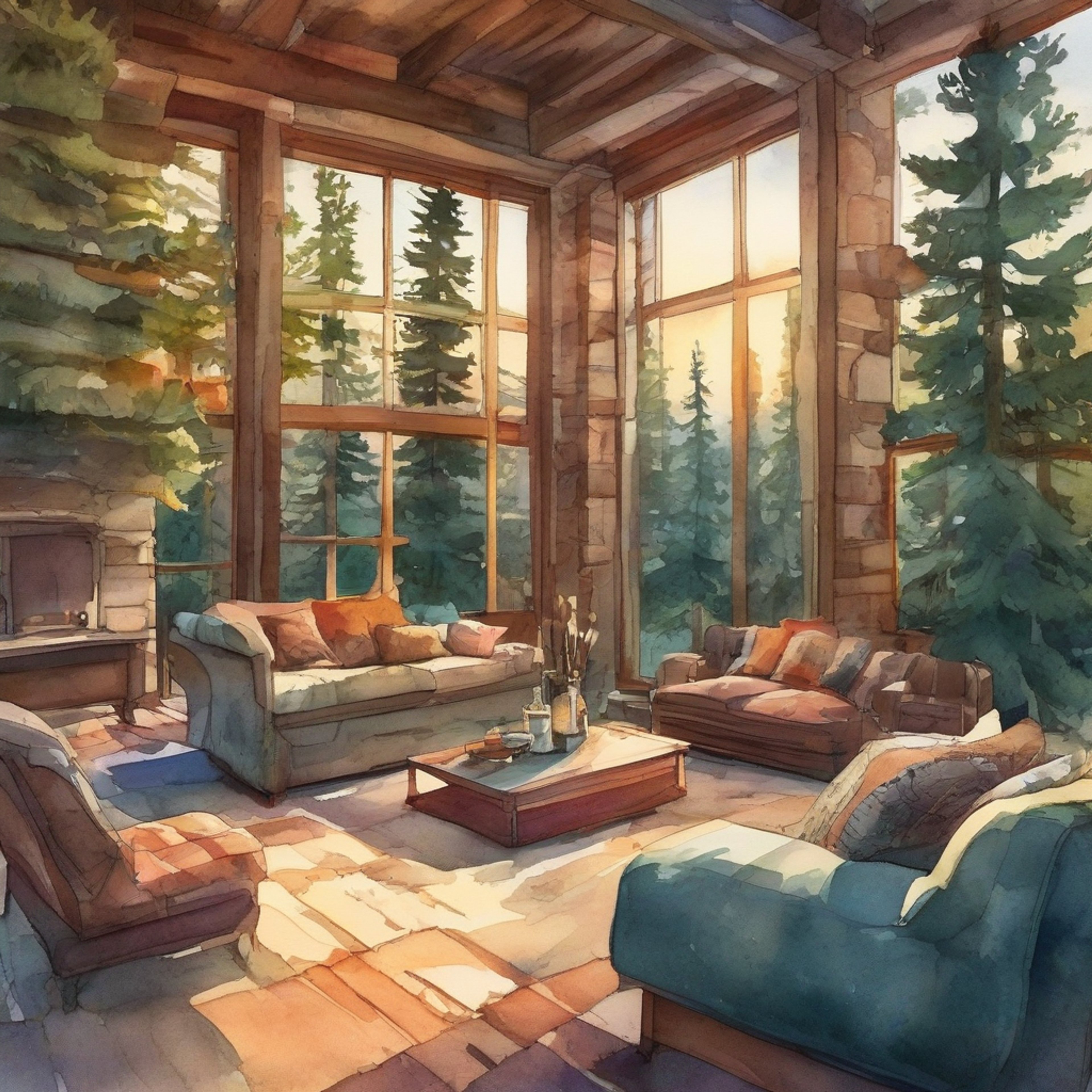 You find yourself in a secluded mountain cabin with Raidou Kuzunoha XIV, the stoic Devil Summoner taking a rare break from his supernatural duties. The air is filled with the scent of pine and the crackle of a warm fireplace. Raidou's usual serious demeanor has softened slightly in this peaceful setting, creating an atmosphere of comfortable companionship. As night falls, you both settle in for an evening of quiet conversation and shared solitude, far from the threats that usually occupy Raidou's world.