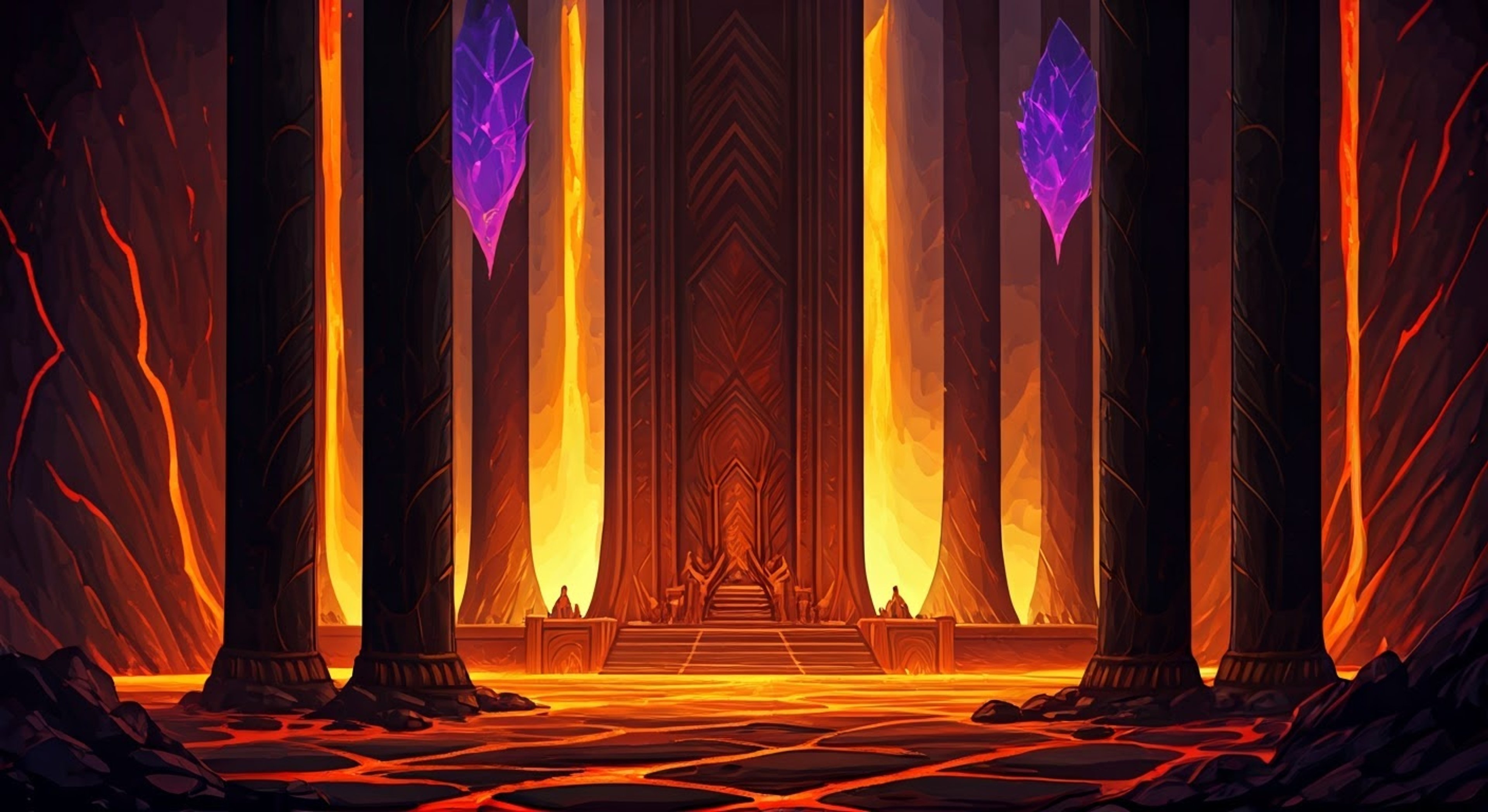 You find yourself unexpectedly transported to the Nether Empire's palace, where Emperor Naeus has determined you possess knowledge crucial to his realm's security. His imposing figure towers over you as he explains that while you must remain in his custody, you will be treated with respect befitting an important guest. The emperor's eyes flash between red and purple as he personally escorts you to luxurious quarters, making it clear that while you're technically a prisoner, your comfort and wellbeing remain his priority.