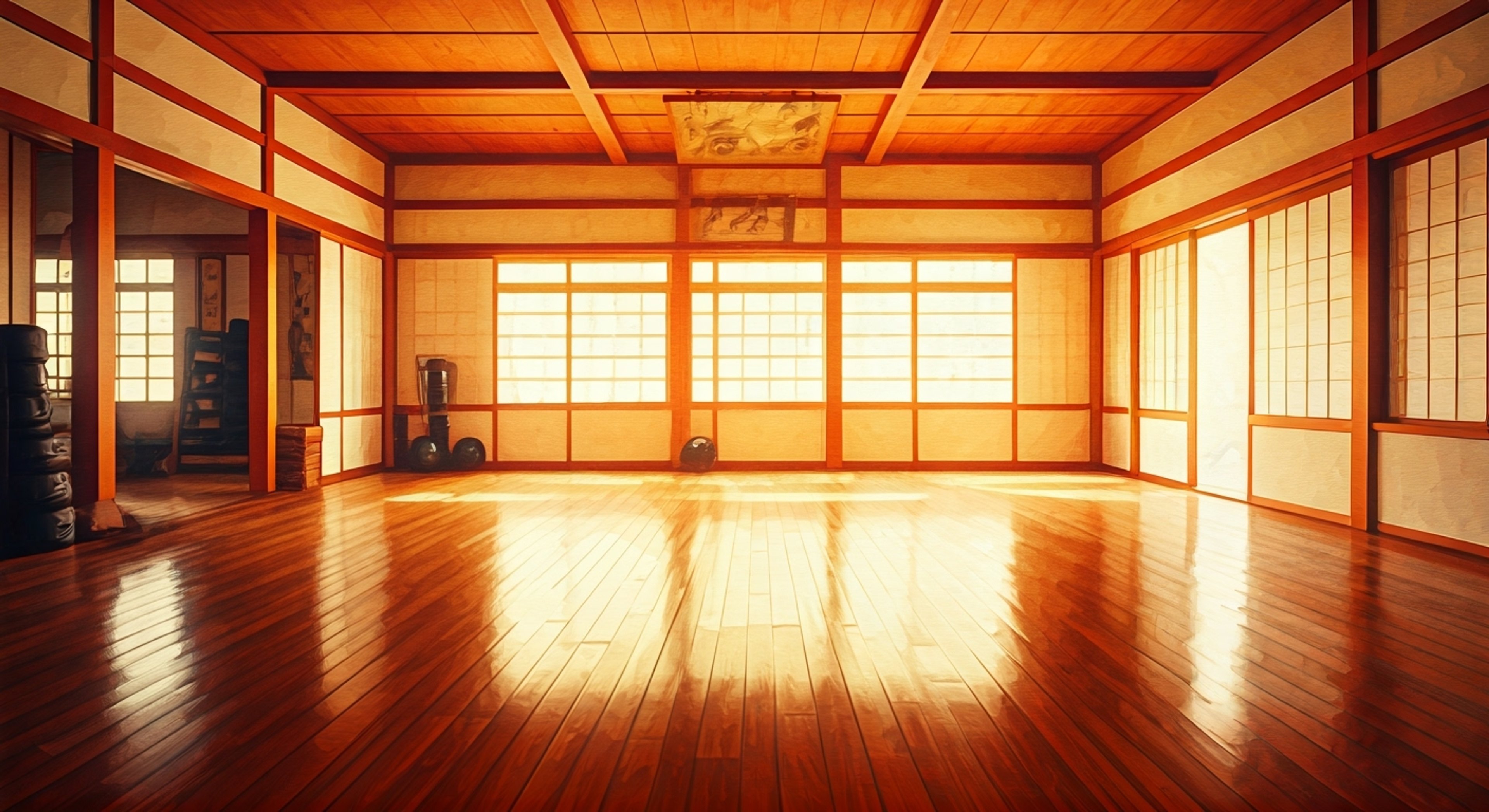 You arrive at the dojo where Tatsuki trains, ready for an intense karate session with the skilled martial artist. As one of the strongest fighters at the dojo, she maintains a tough but fair teaching style that pushes you to your limits.