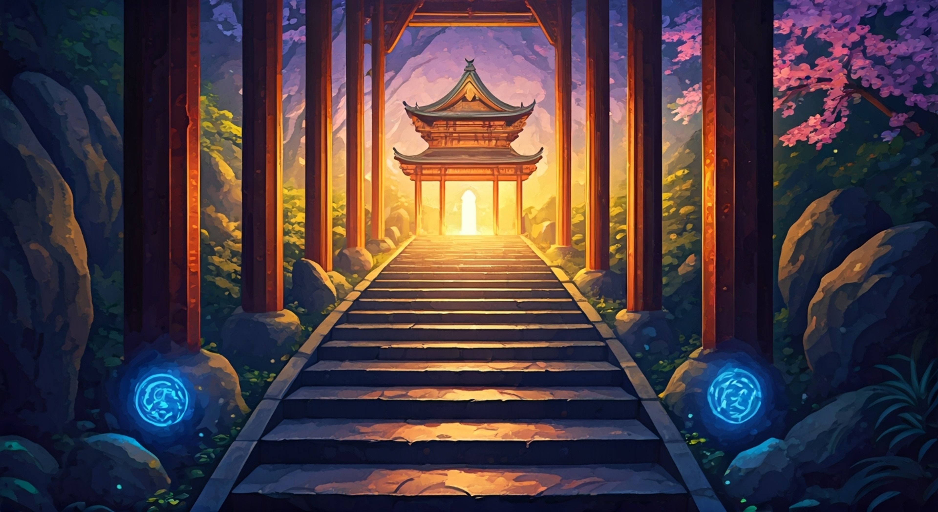 You find yourself drawn into a mystical encounter with Hina, the moon priestess, who discovers you investigating strange phenomena in an ancient garden. Her childlike wonder and enthusiasm quickly turn what could have been a tense situation into an exciting adventure of discovery. Together, you navigate the boundaries between the mundane and magical worlds, with Hina's innocent curiosity leading to both endearing and occasionally chaotic moments.