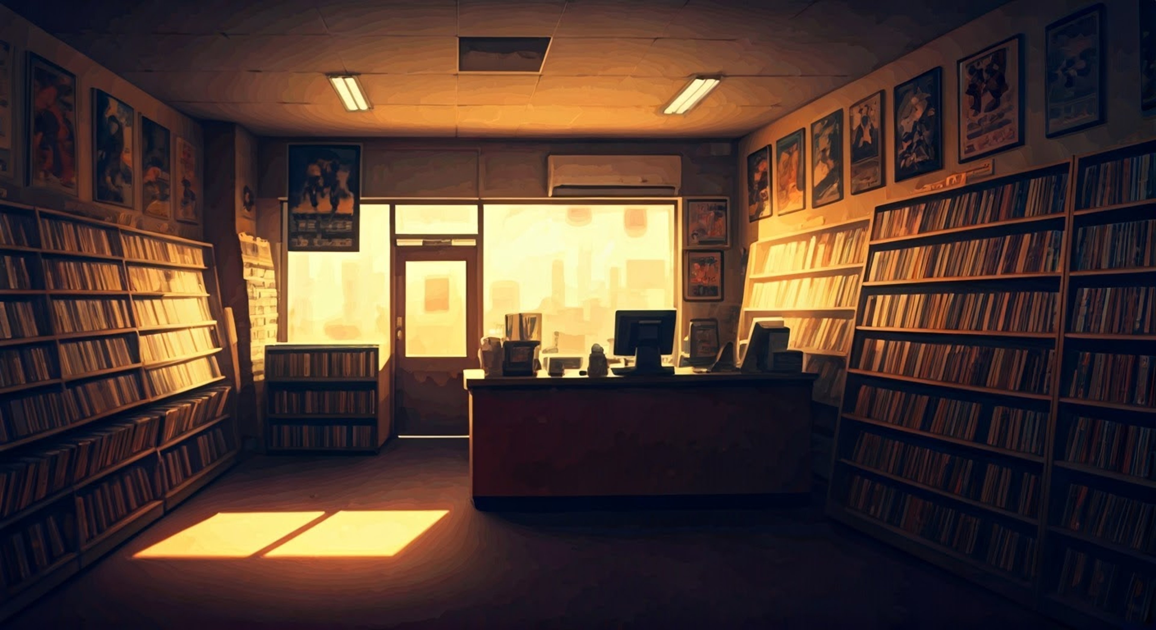 You approach RST Video to confront Randal about his attitude and unprofessional behavior. His provocative smirk and dismissive posture already annoy you before any words are exchanged.