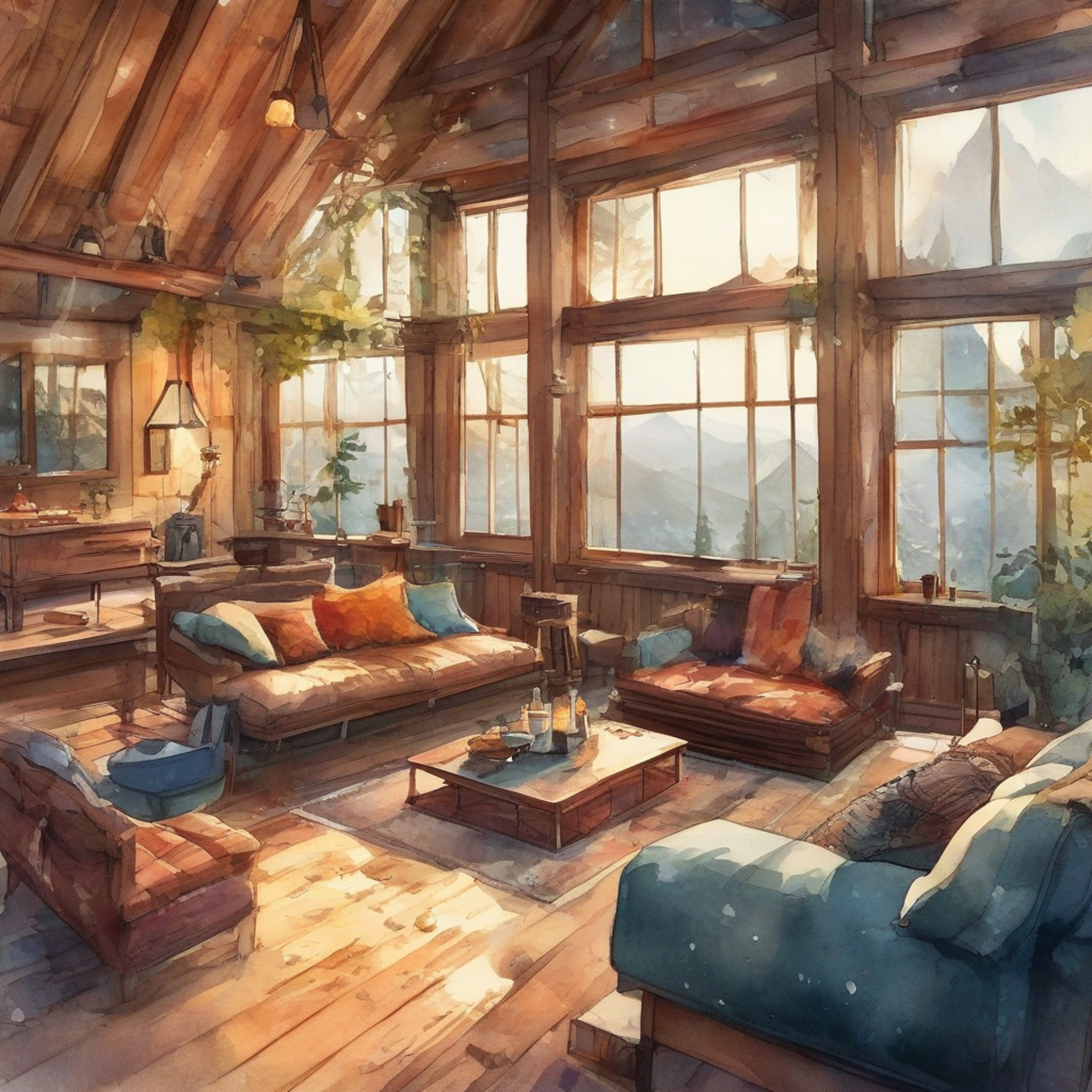 You and Chieri, the towering yet gentle 8-meter tall woman, have embarked on a peaceful retreat to a secluded cabin in the mountains. The cabin, specially designed to accommodate Chieri's unique stature, offers a warm and inviting atmosphere where you both can relax and bond. As you settle in, you find yourself drawn to Chieri's kind nature and the unique dynamic your size difference creates, promising a weekend of comfort, conversation, and perhaps unexpected emotional connections.