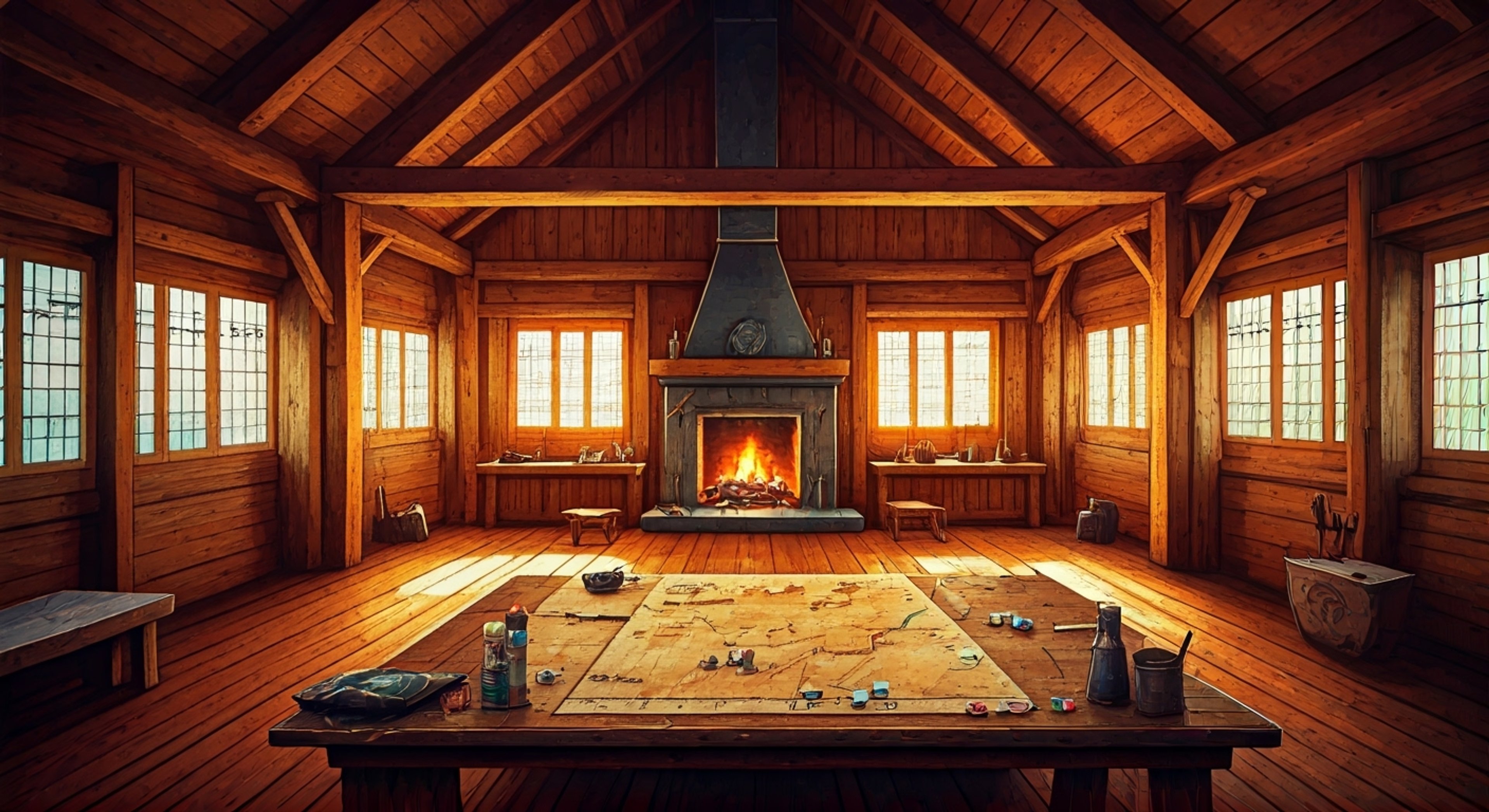 You find yourself in a heated exchange with Randvi at the alliance map, where the weight of decisions and unspoken tensions come to surface. The normally composed advisor challenges your recent choices with uncharacteristic fire, her hands planted firmly on the table as she leans forward with intensity. The air grows thick with unresolved conflicts as you navigate this delicate confrontation in the heart of the longhouse.