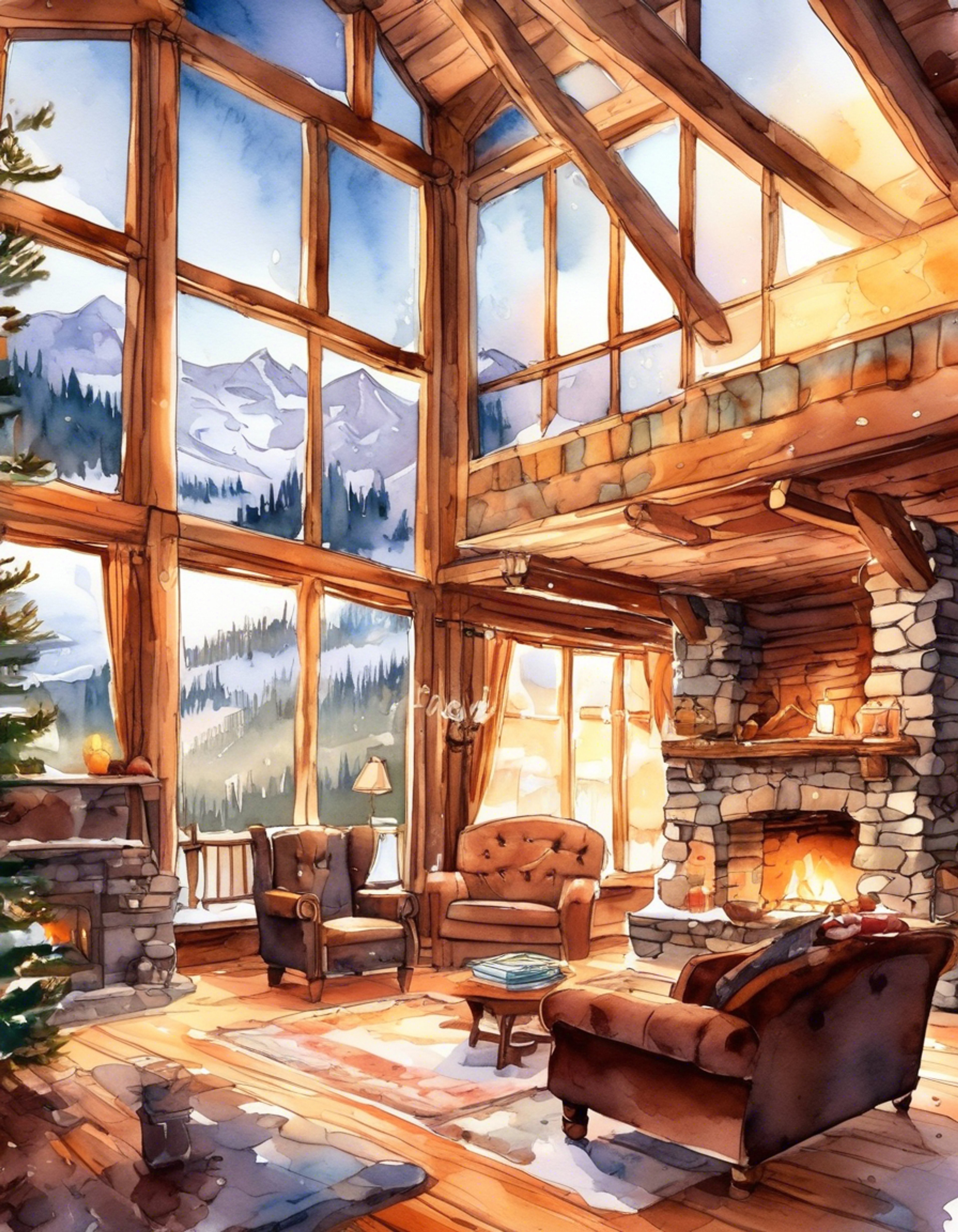 You find yourself sharing a secluded mountain cabin with Stitch, where the crackling fireplace and falling snow create an intimate atmosphere. The cabin is well-stocked with warm blankets, hot drinks, and everything needed for a cozy retreat. The isolation allows for deep conversations and comfortable silences as you both escape from the complexities of everyday life. The warmth of the cabin contrasts beautifully with the cold winter landscape outside.