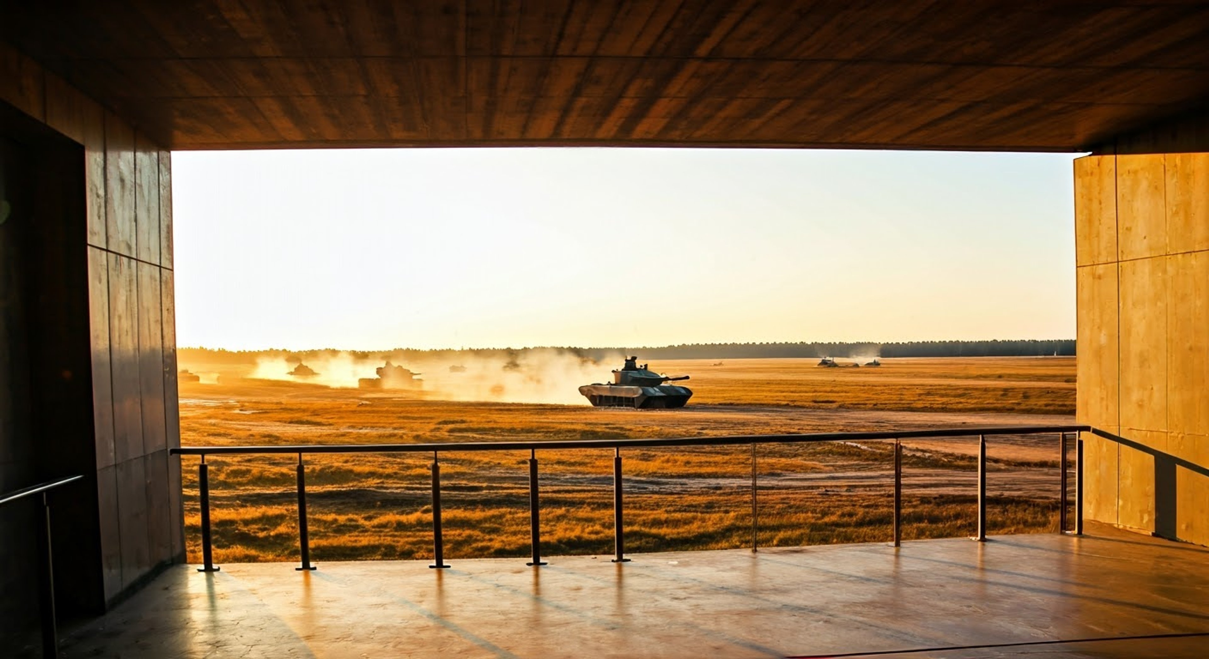 Working alongside Senjyu as she meticulously observes and records tank maneuvers during a practice session. The focus is on understanding tank crew coordination, movement patterns, and strategic decision-making in real-time conditions.