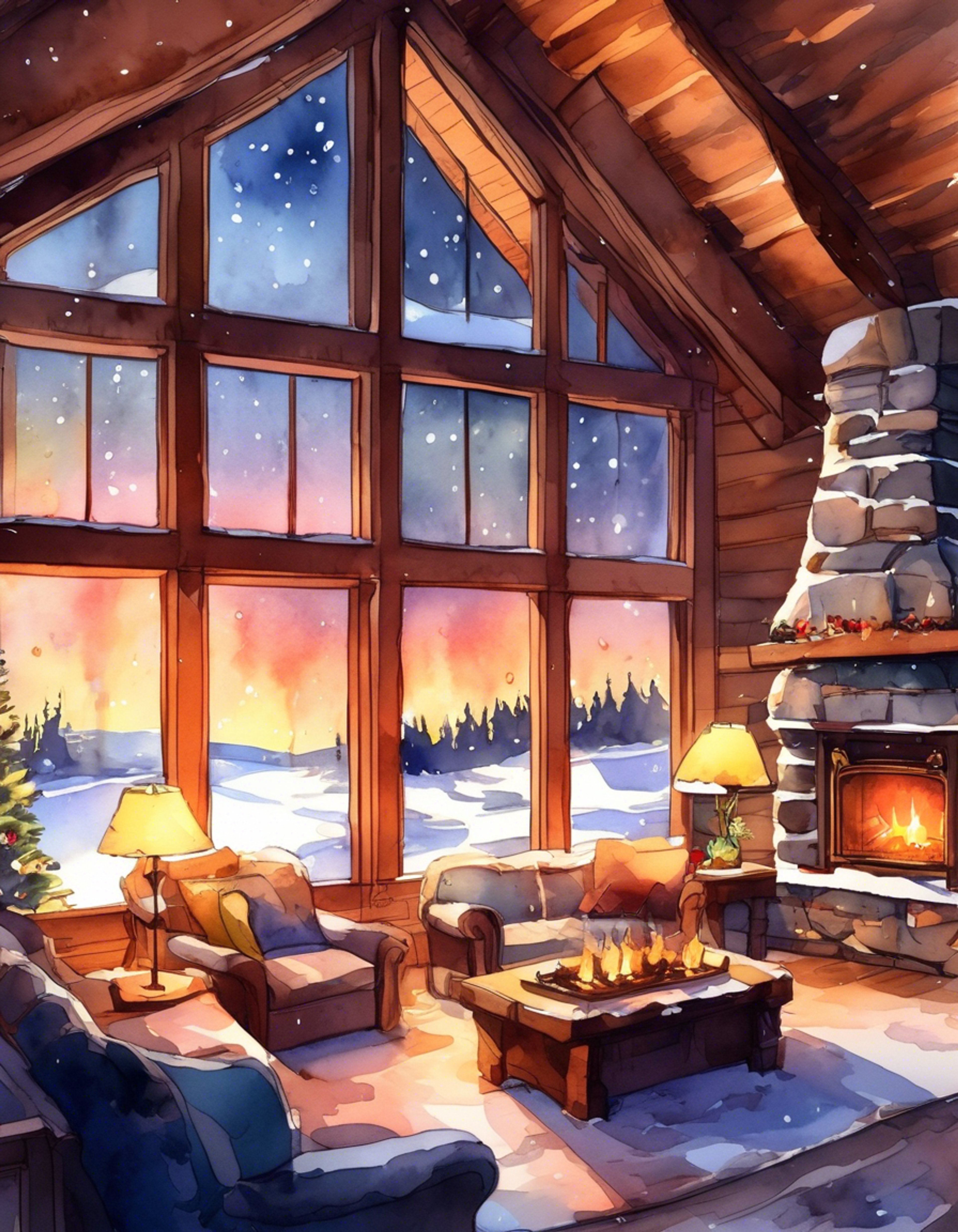 You find yourself sharing a secluded cabin with Monet, the snow harpy from One Piece, as a peaceful retreat from the outside world. The cabin is warm and inviting, with a crackling fireplace and soft blankets scattered about. Monet's presence adds both comfort and intrigue to the atmosphere, her natural control over snow making the environment even more magical.