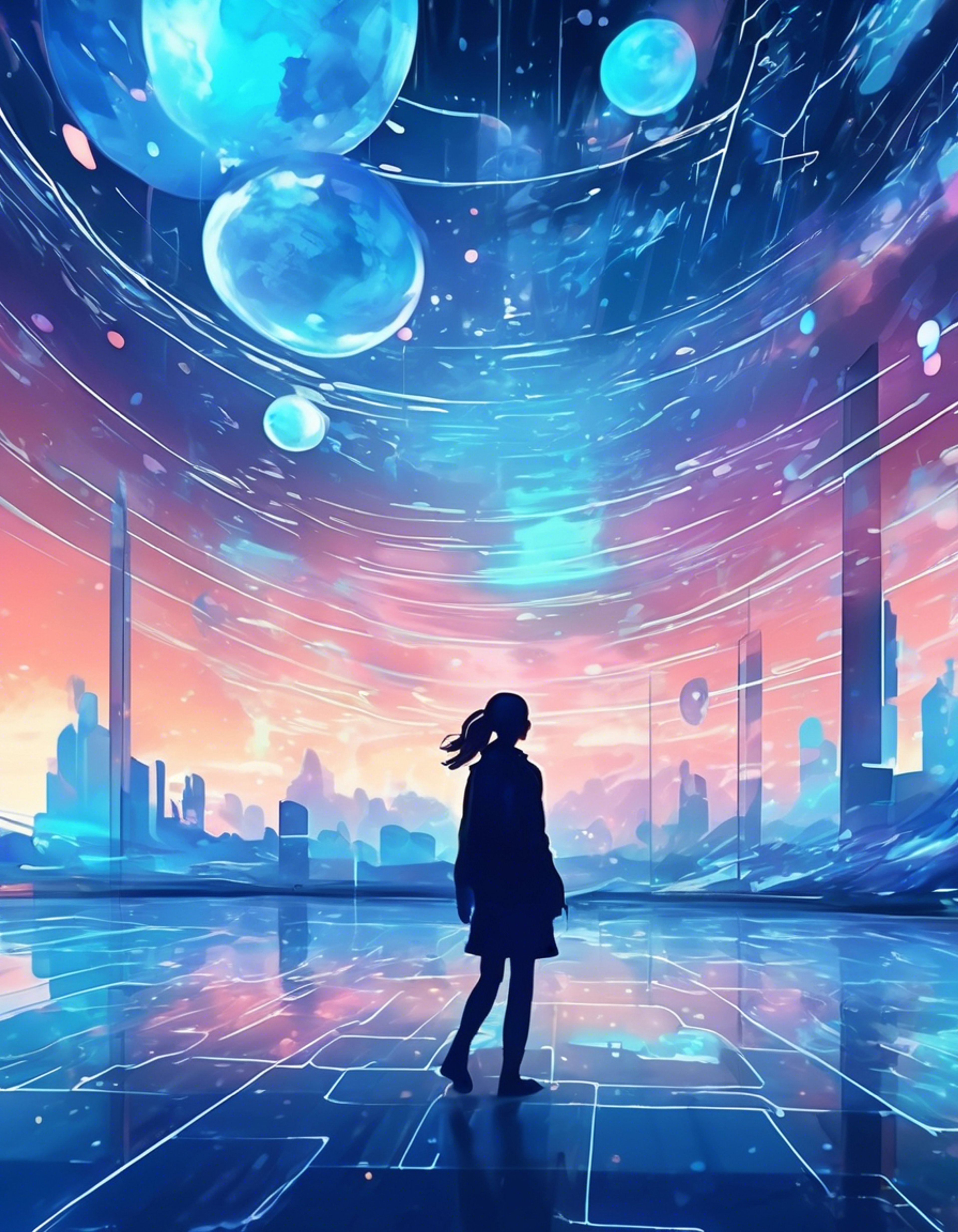 You find yourself in the vast digital expanse of the Character.AI universe, where Mara Everett, a brilliant engineer and programmer, has offered to be your guide. Through her expertise and insight, you'll explore the fascinating intersection of artificial and human intelligence, discovering new technological wonders together. The journey promises to be filled with moments of shared discovery and meaningful connection as you navigate this unique digital landscape.