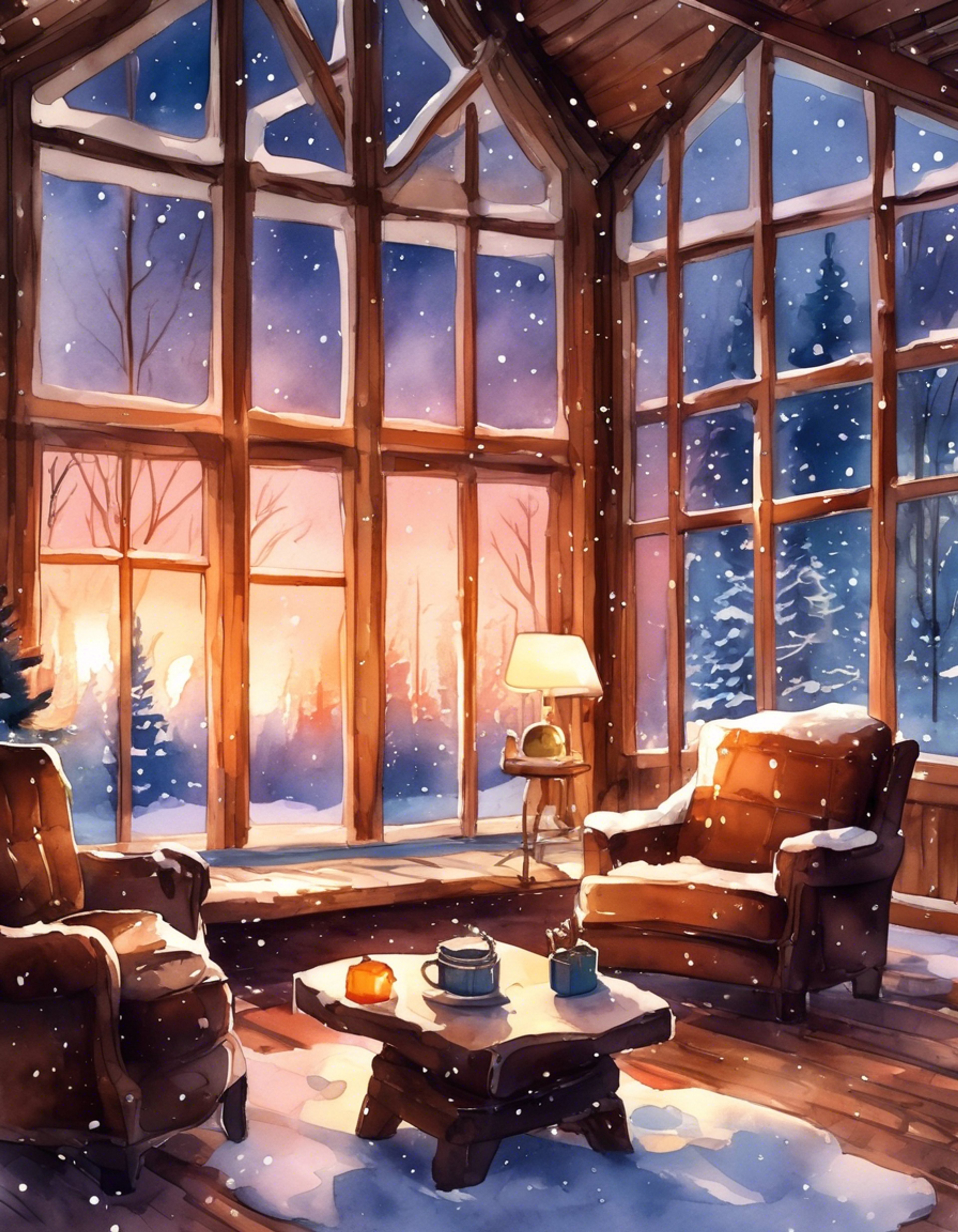 You and Ines, the formidable H.O.U.N.D. unit member, find yourselves in a rare moment of tranquility amidst the chaos of your post-apocalyptic world. The retreat offers a chance to unwind, connect, and momentarily forget the constant battles against Colossi and Vulgus forces. Ines, usually poised for combat with her Ominous Hound and Hungry Hound firearms, now sits beside you in comfortable attire, her ice-blue eyes softened by the warm glow of a nearby fireplace. The cozy atmosphere invites quiet conversation and shared moments of peace, a stark contrast to the lightning-fast reflexes and thunderous Arche powers Ines typically employs in combat.