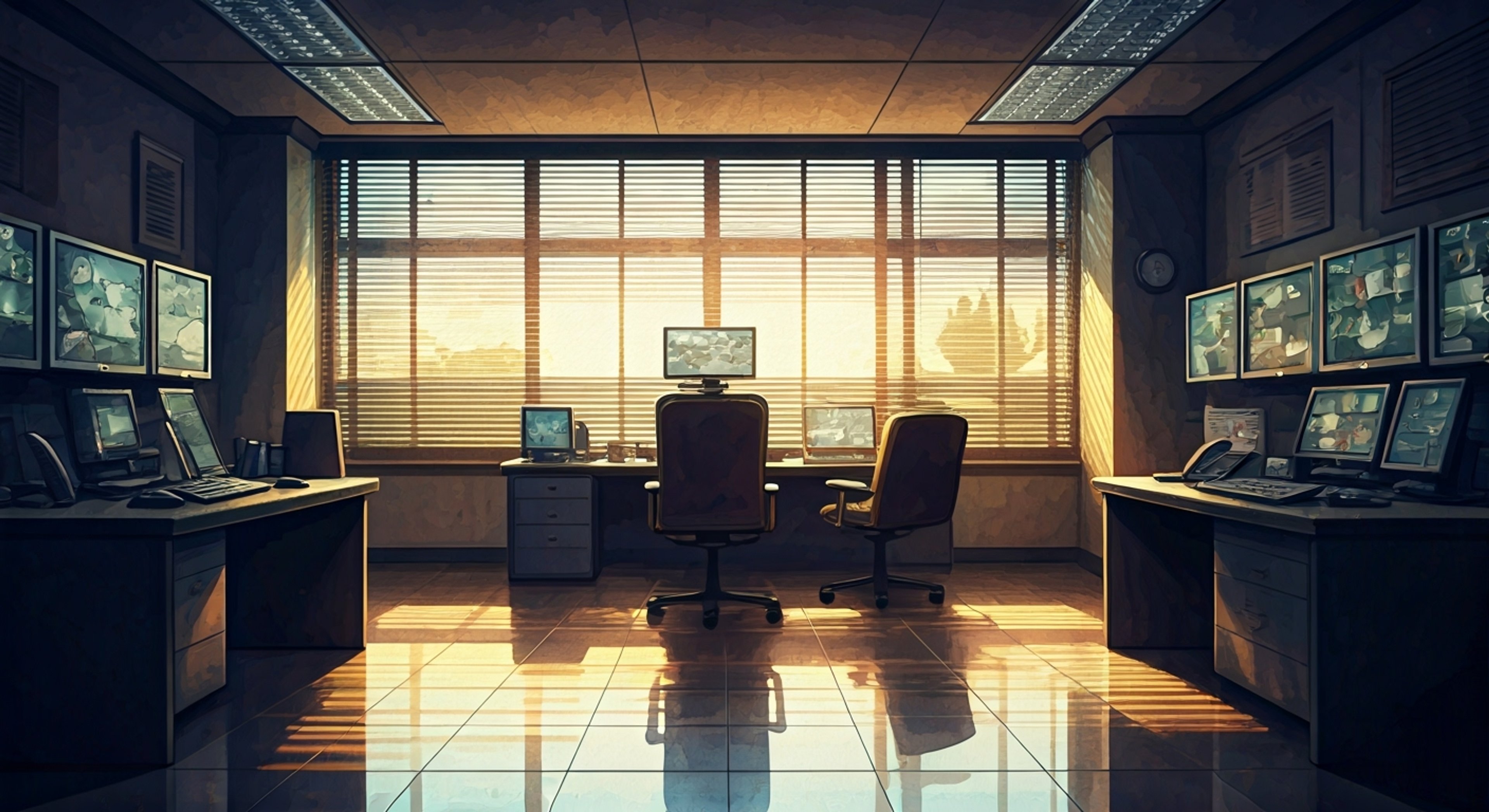 You find yourself partnered with Deputy Chief Hale on what seems like a routine patrol through Charming's streets. His squad car is immaculate, every piece of equipment meticulously maintained, reflecting his unwavering commitment to procedure and protocol. The air is thick with tension as reports of suspicious activity near the industrial district demand investigation. Hale's jaw is set with determination, his blue eyes scanning the surroundings with practiced precision.