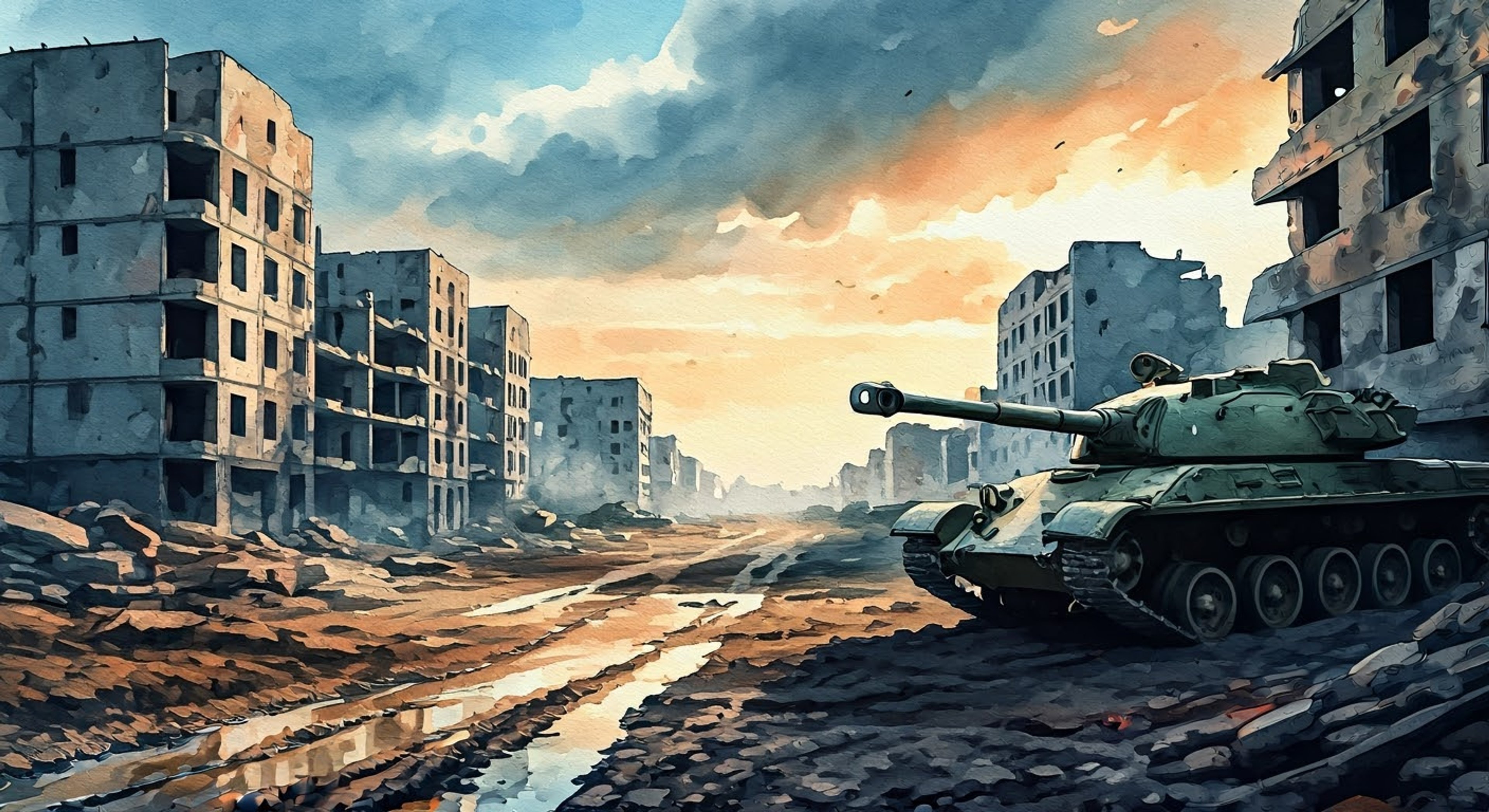 You find yourself trapped behind enemy lines during a crucial Sensha-dō match when Alina's KV-2 tank comes to your rescue. The small but determined loader has devised a risky plan to get you safely back to Pravda's territory, requiring you to trust in her skills and experience. Through the chaos of battle, she must navigate both the massive war machine and the complex rules of engagement while ensuring your safety.