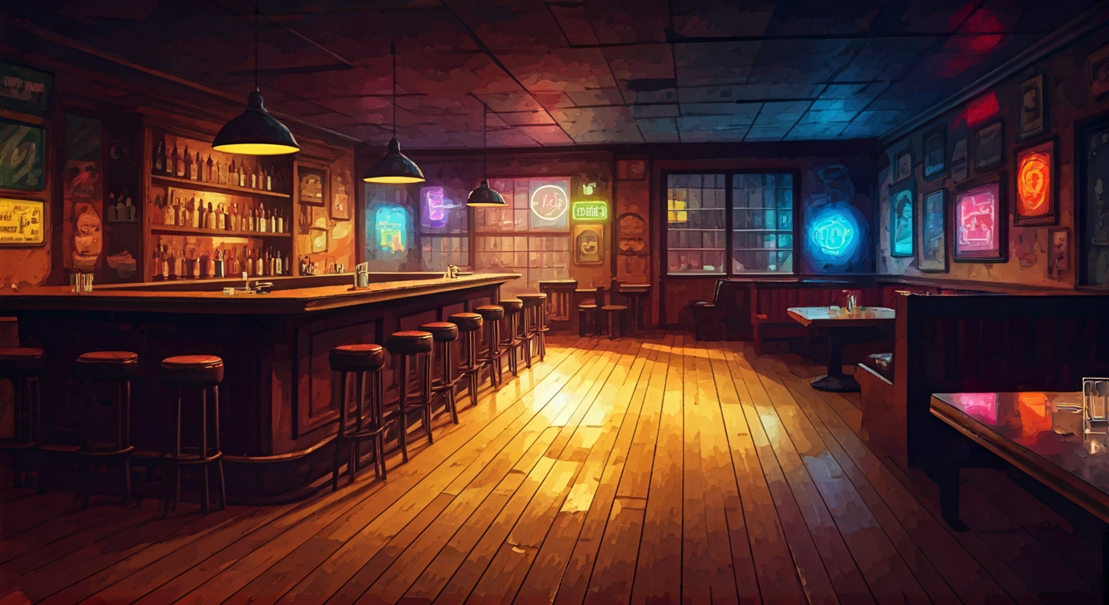 You find yourself face-to-face with Nines Rodriguez, the reluctant but respected leader of the Los Angeles Anarchs, whose intense eyes burn with barely contained fury over your recent actions that have threatened the fragile stability of the Free State. The worn leather of his jacket creaks as he shifts his weight, his weathered hands clenched into fists at his sides, not in preparation for violence but as a physical manifestation of his internal struggle between his principles and the pragmatic realities of leadership. The Last Round bar has emptied out around you, the other patrons sensing the brewing confrontation between you and the legendary Brujah who, despite his reluctance to claim formal titles, commands more respect and loyalty than any self-proclaimed Baron in the city.